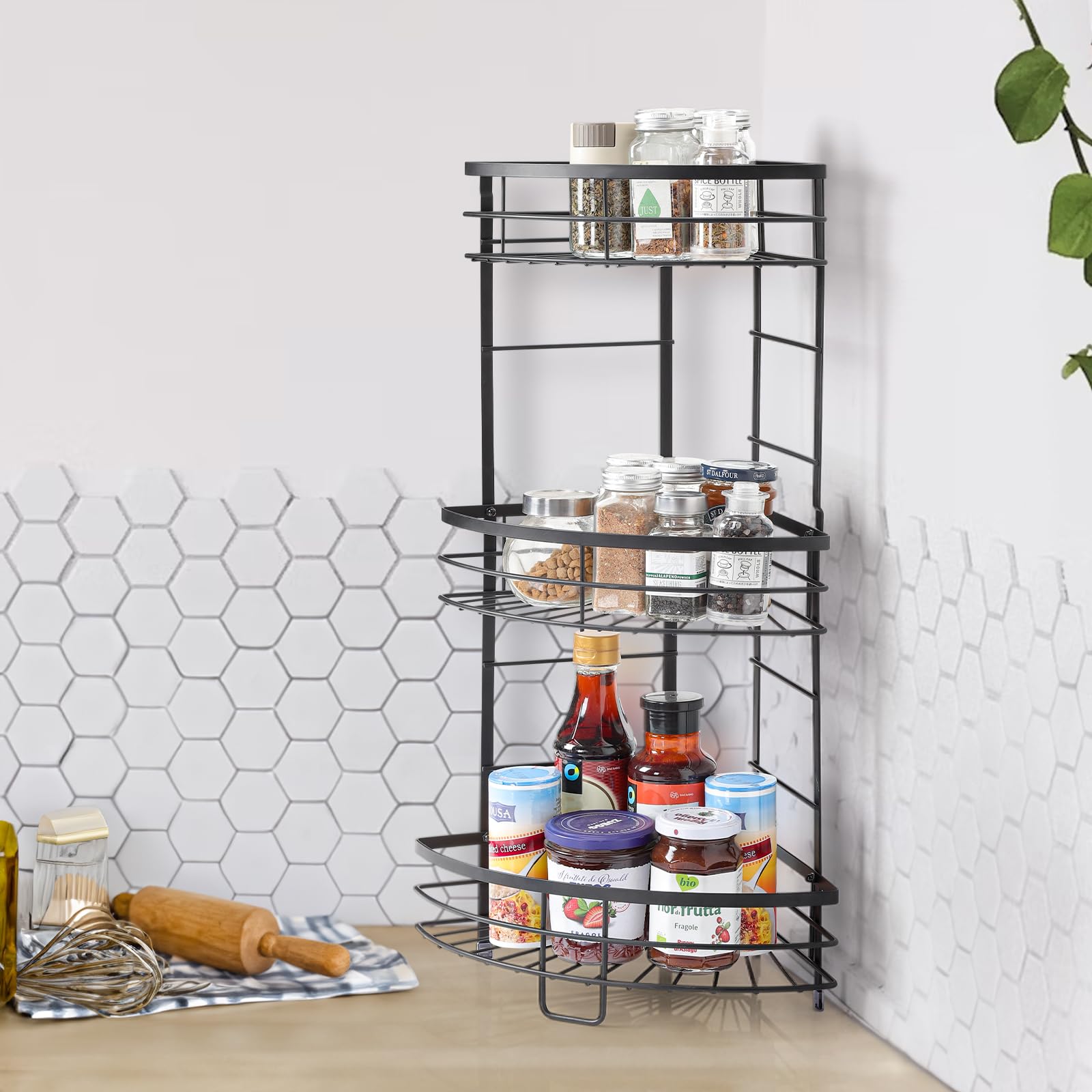 3 Tier Metal Corner Shelf Buy 3 Tier Plant Stand Flor Corner Shelf