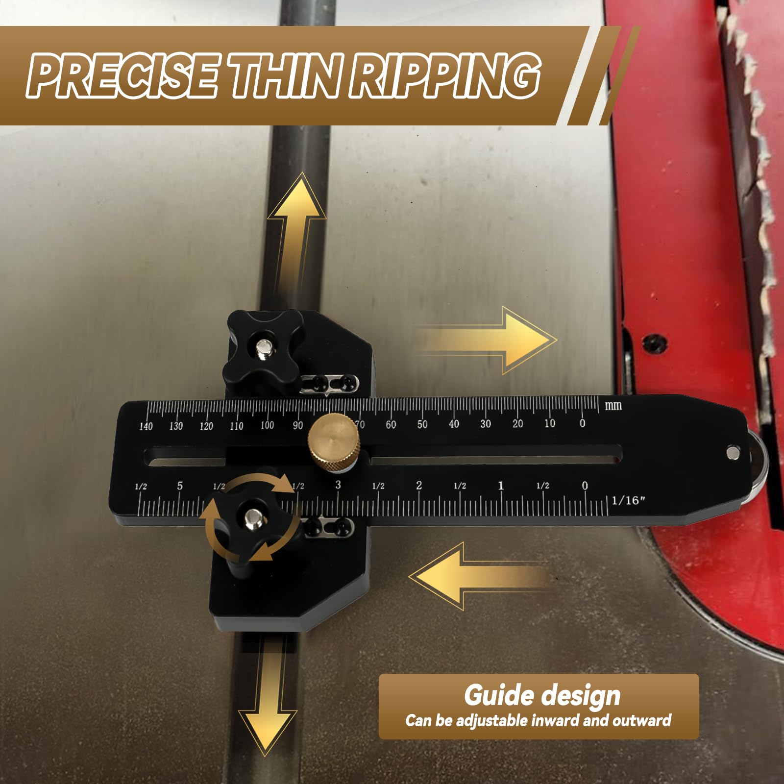 Thin Rip Jig Table Saw Jig Guide - Image 3
