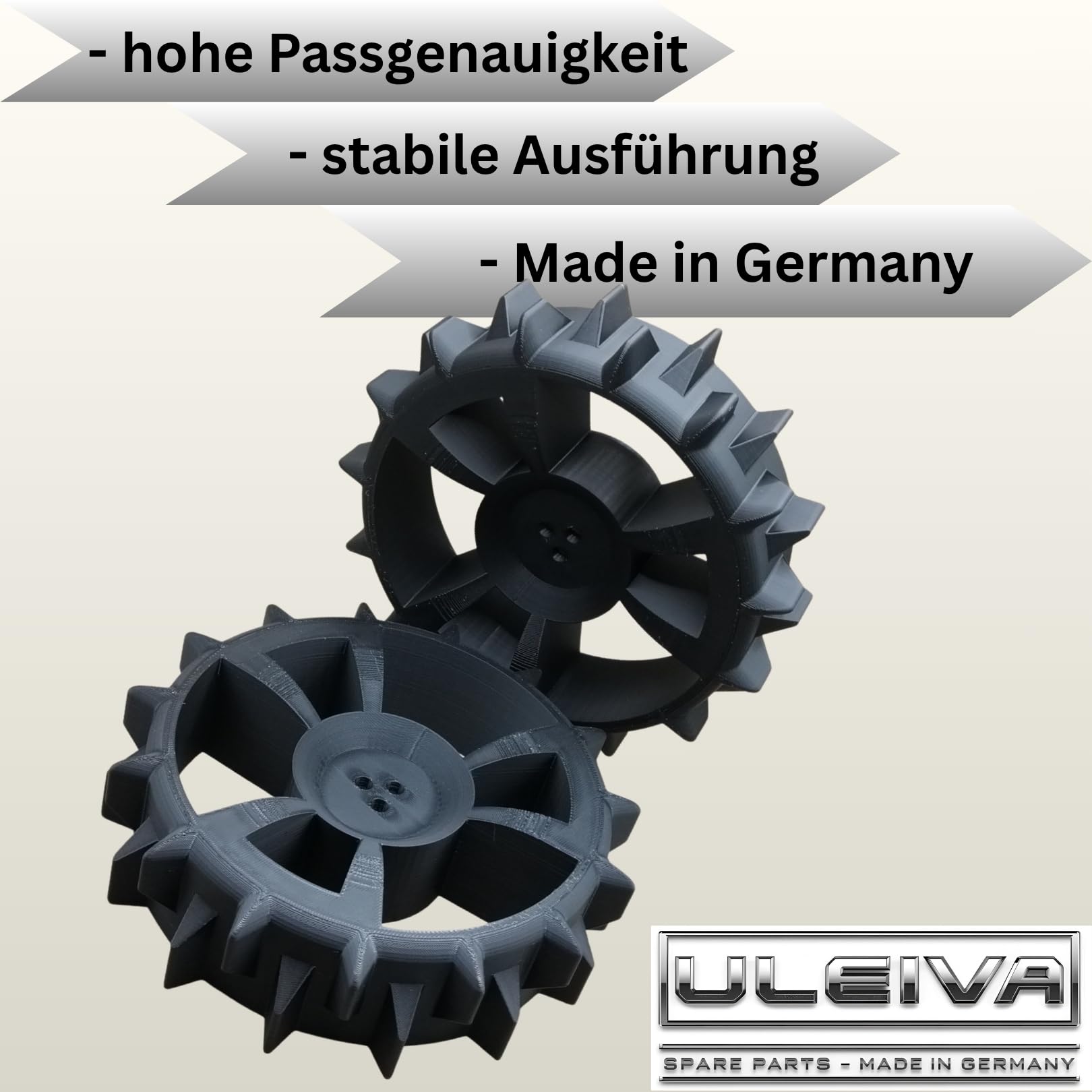 2 pezzi ruote motrici di ricambio ruota compatibile con Bosch Indego 300 350 400 500 700 robot tosaerba picchi ruote fuoristrada ruota di ricambio