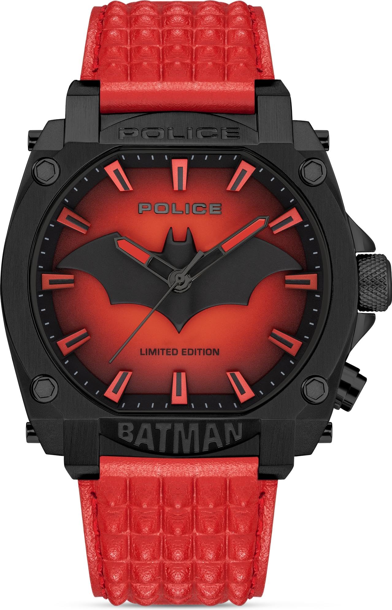 Police Reloj analógico de Cuarzo para Hombre con Correa de Piel PEWGD0022604