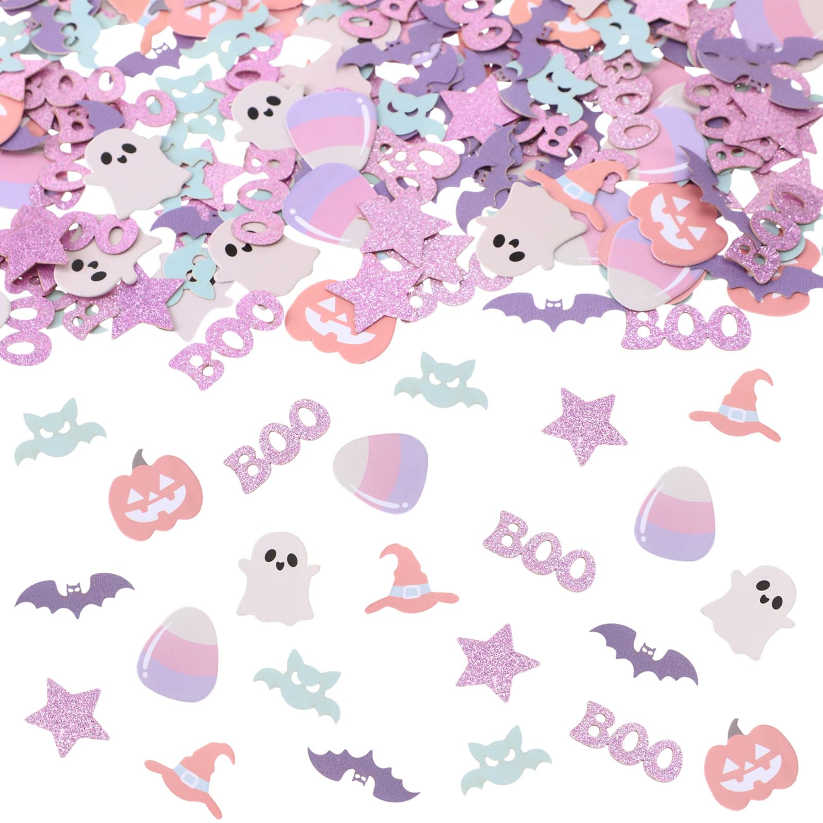 Funrous 300 Pcs Halloween Confetti Table Scatter