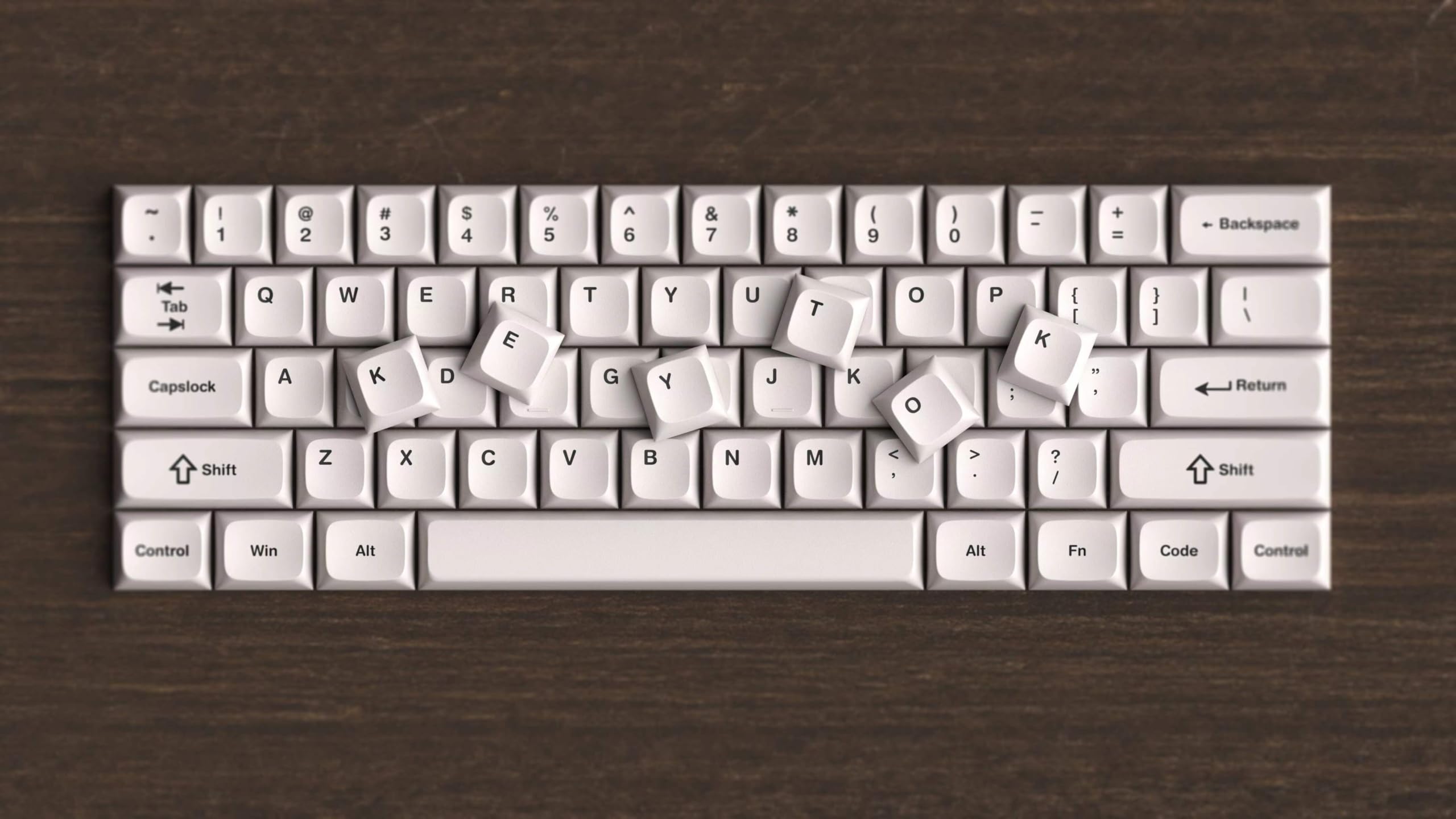 Amazon.co.jp: KeyTok Ivory Symphony KDA Profile Dye-Sub PBT キー