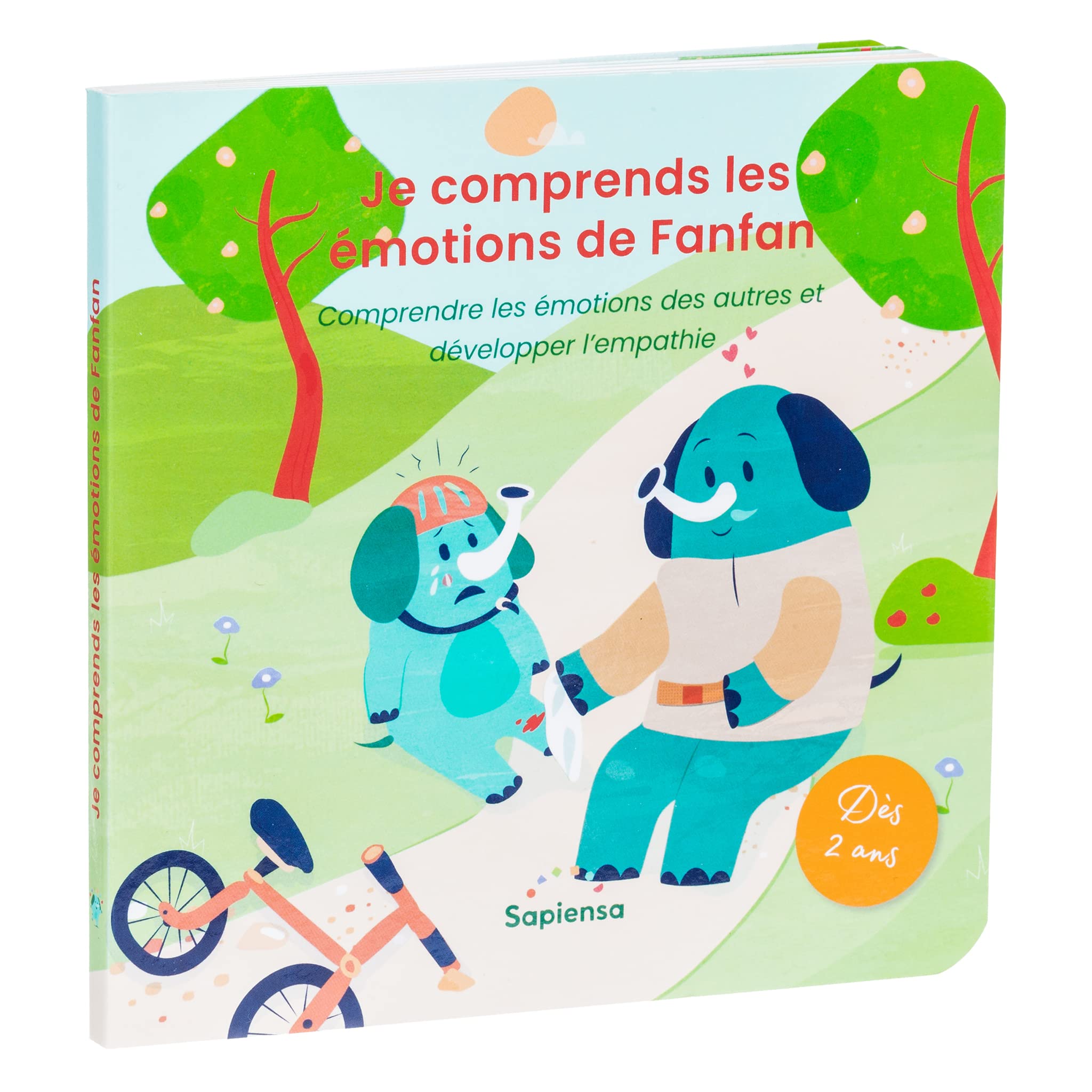 Coffret fabriqué en France - Je développe mon empathie & je partage (idée cadeau naissance bébé jeu éducatif développement bébé développer empathie partage)