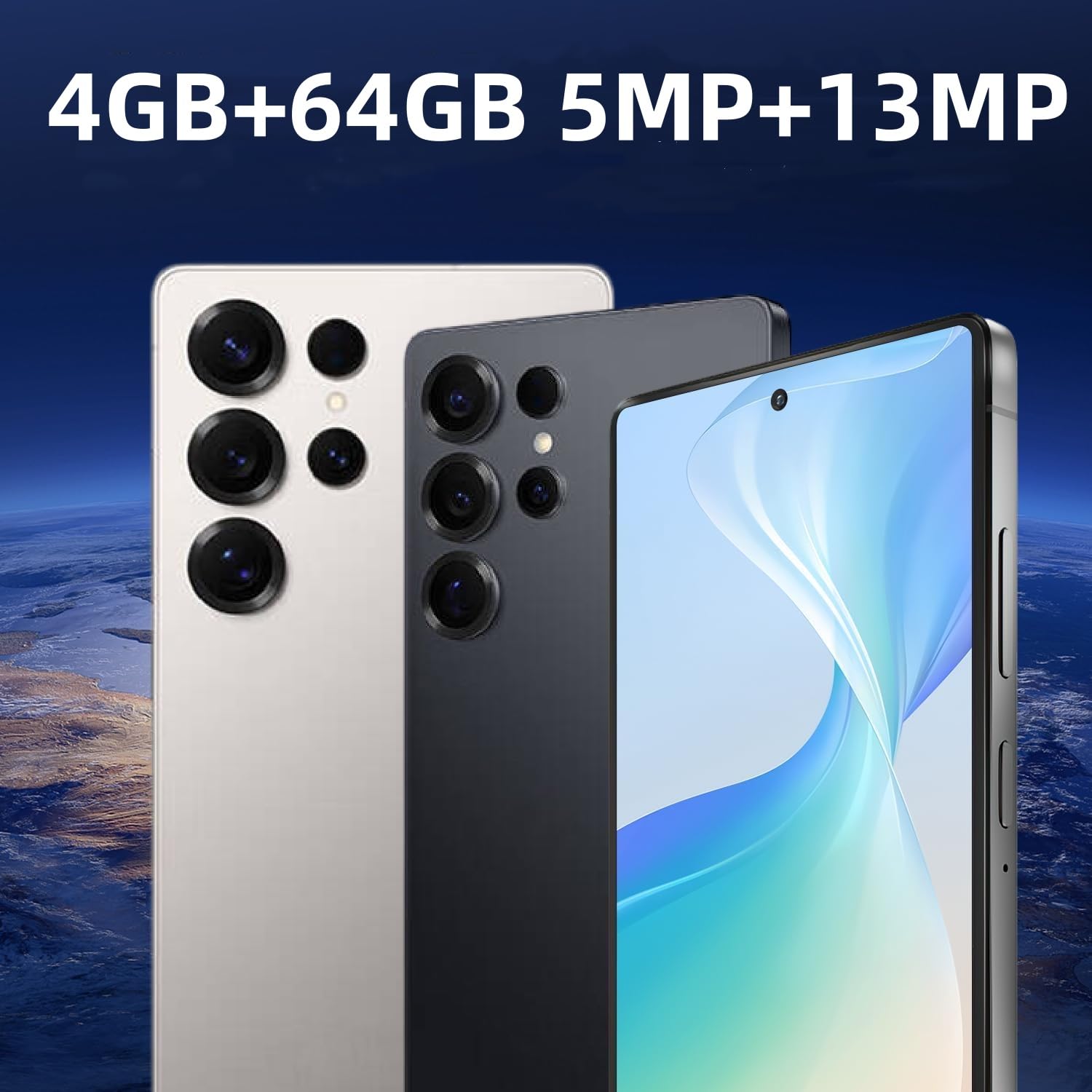 Amazon | スマホ 4G対応 SIMフリー スマートフォン 4GB+64GB 5MP