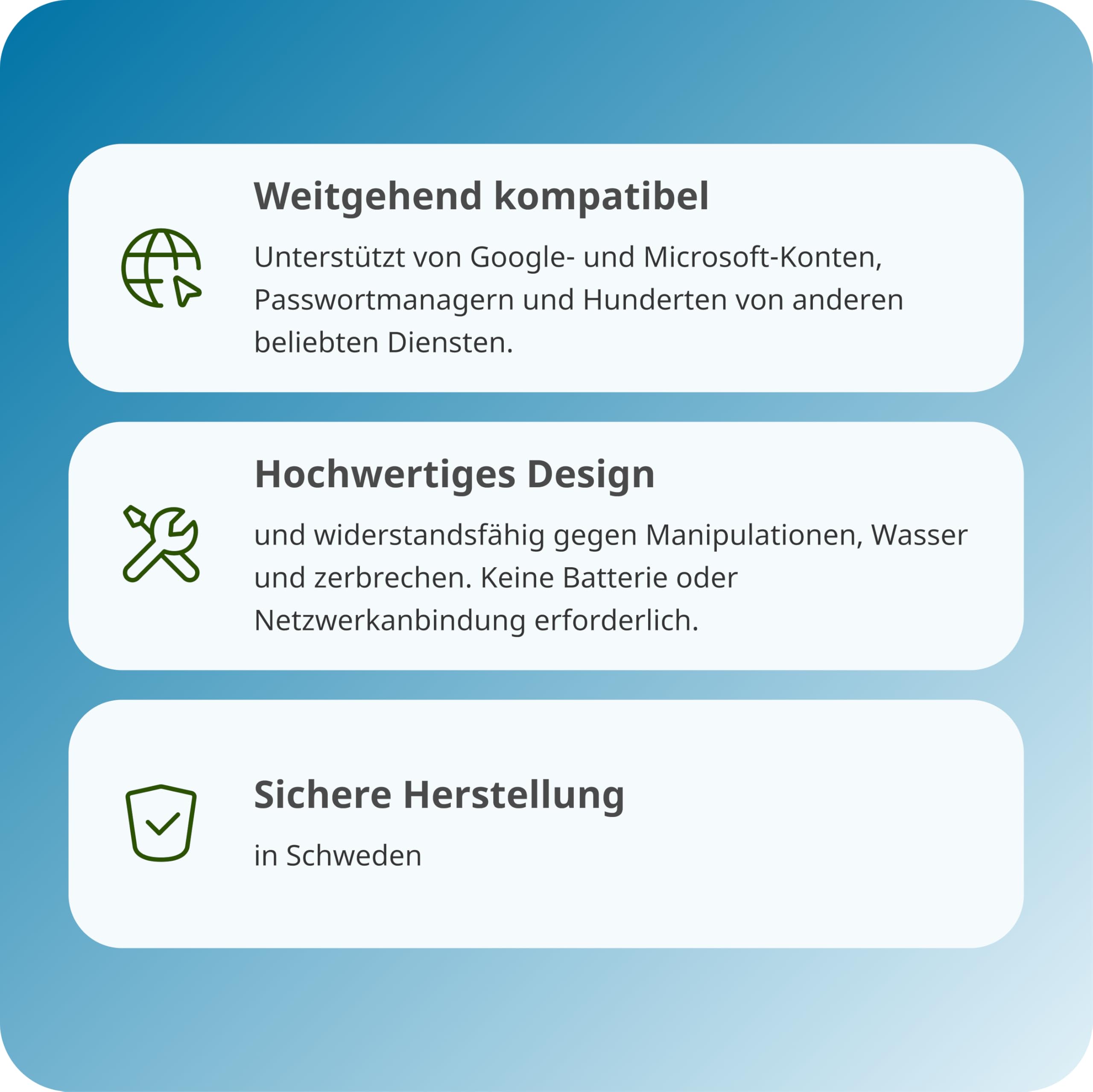 Yubico Security Key C NFC Schwarz FIDO2 USB-C NFC Zwei-Faktor-Authentifizierung Sicherheitsschlüssel