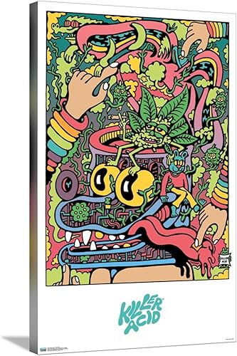 Trends International Killer Acid - Psychonaut Canvas Wall Poster Trends International Killer Acid - Psychonaut Canvas Wall Poster
