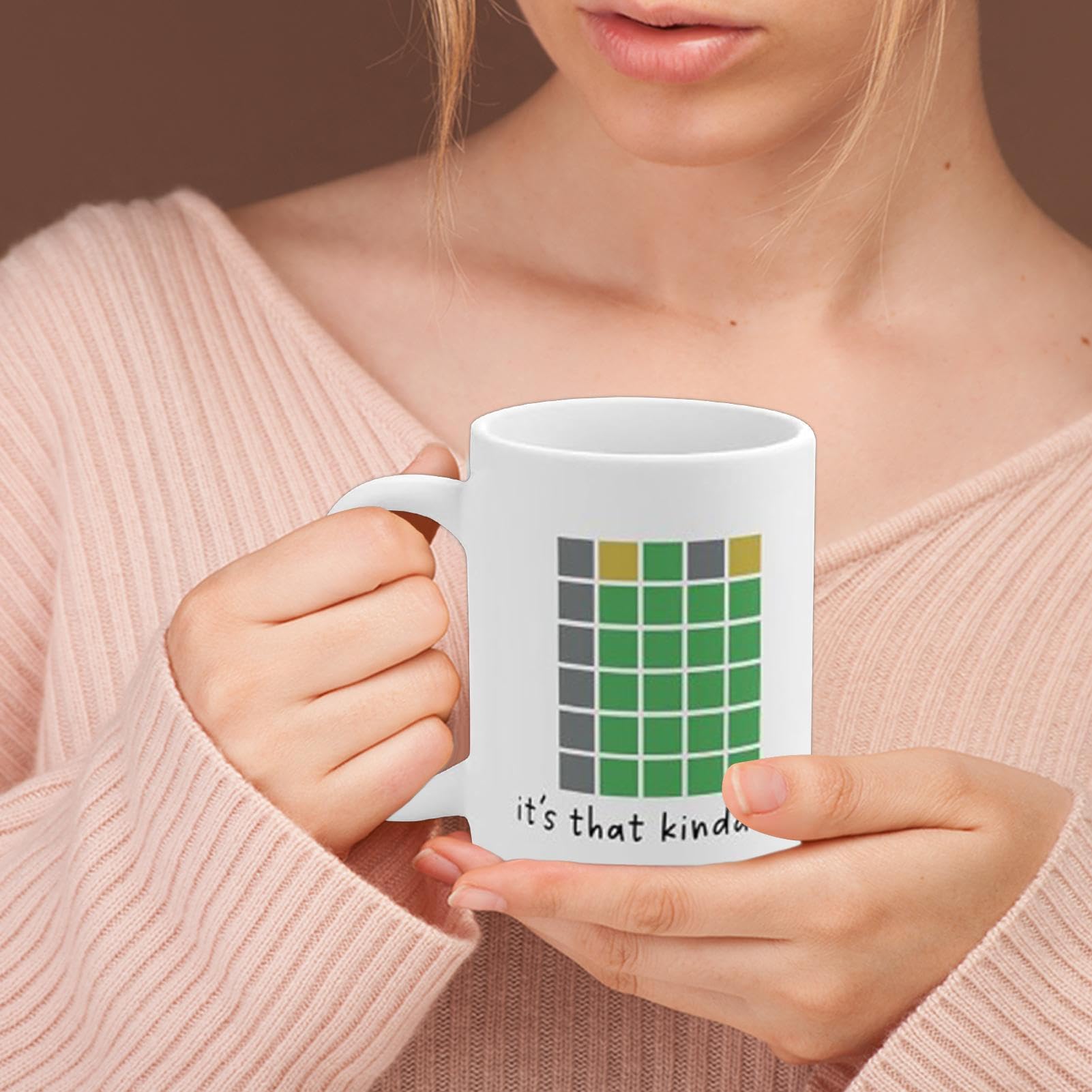 Tasse à Café Inspirée Par Wordle – Wordle Meme – Tasse Humoristique – Cadeau Wordle – Idée Cadeau Unique – Cadeau Pour Les Amateurs De Jeux Wordle, 325 Ml