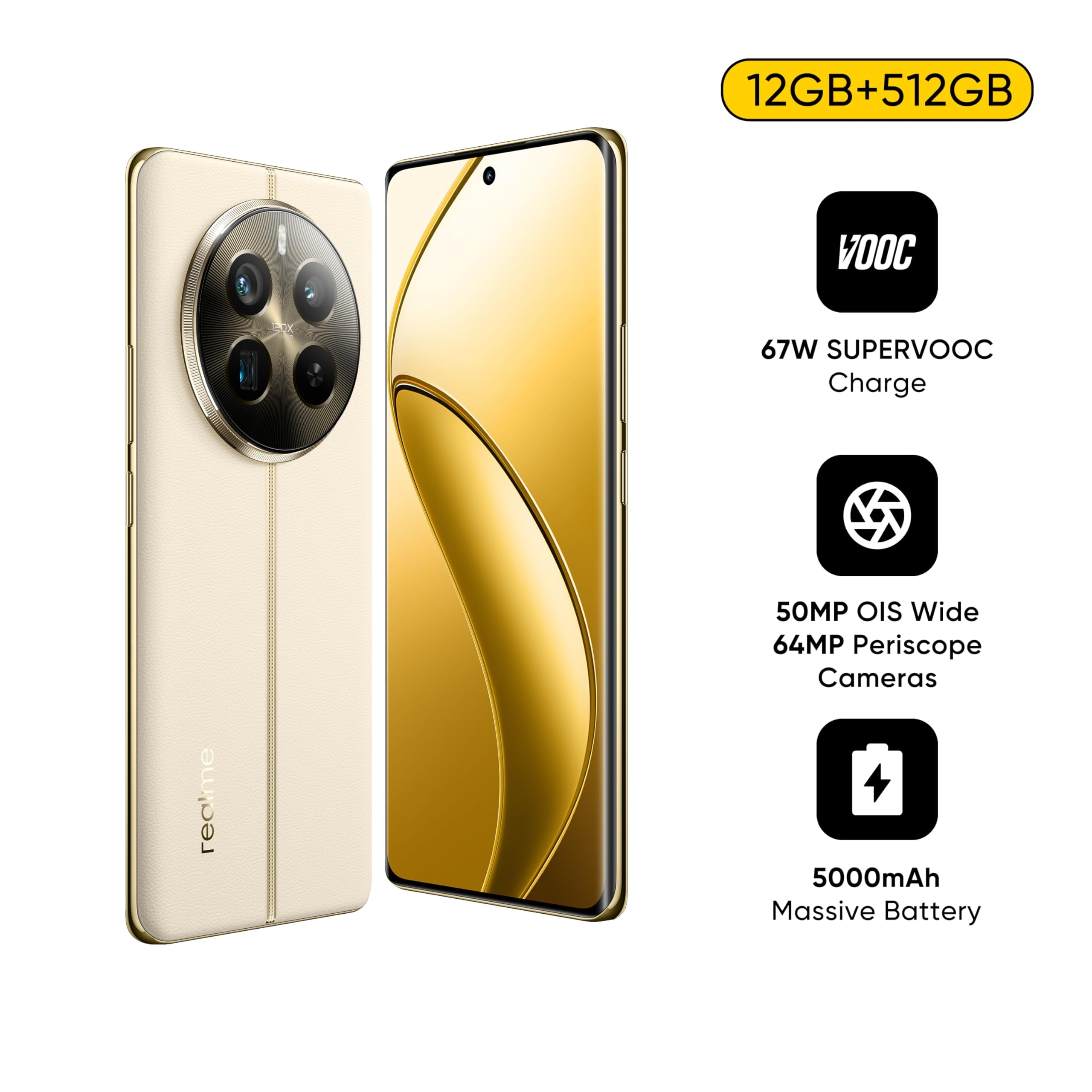 realme 12 Pro+ 5G Dual SIM 12GB RAM 512GB - Middle East
