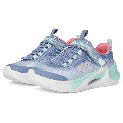 SKECHERS KIDS Tide Tech 303896L (Little Kid/Big Kid) Girls Shoes Charcoal/Multi