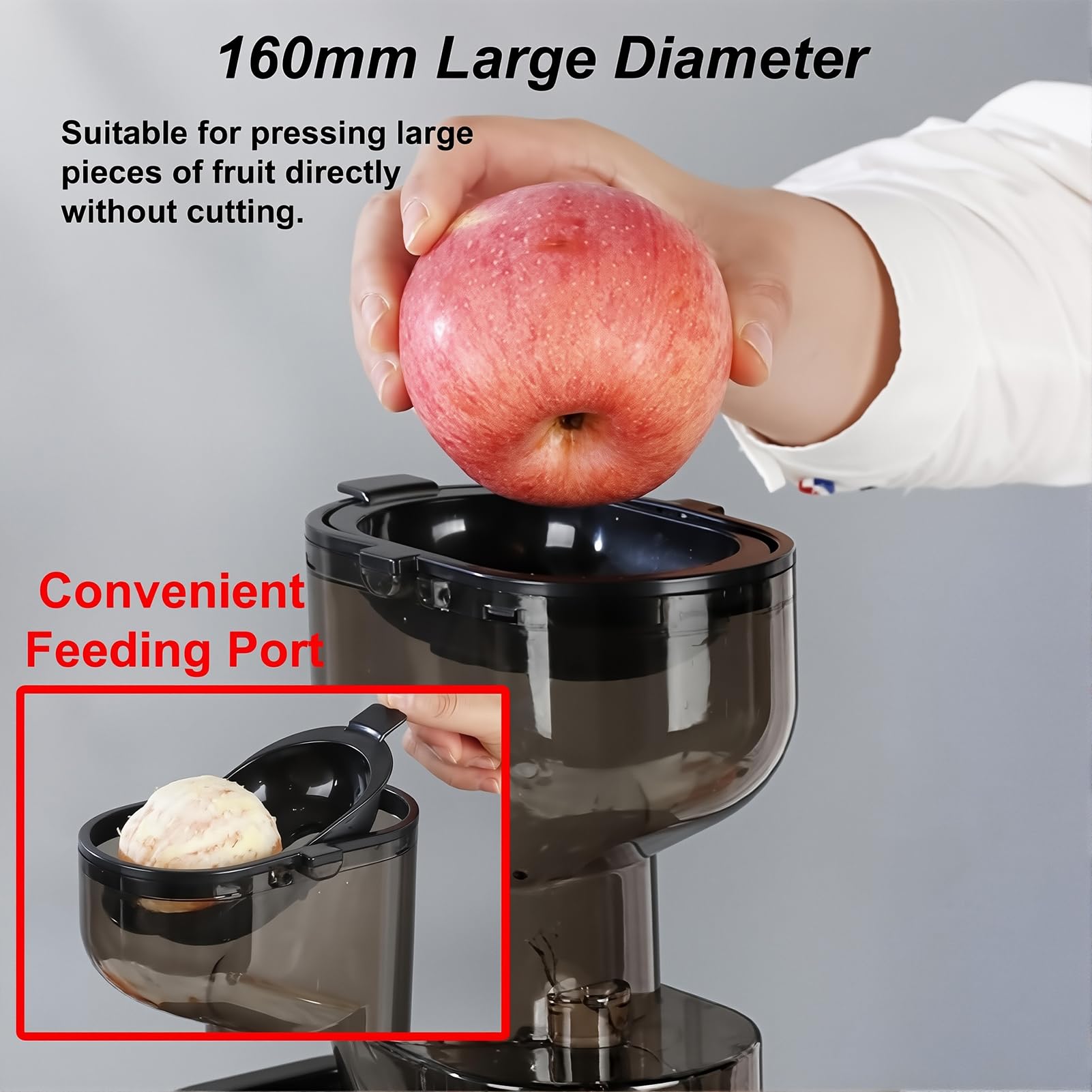 ジューサー 大容量 スロー 一度投入 取り付け簡単 コールドプレスジューサー Amazon.co.jp: 300W コールドプレス ジューサー スローマスティケー
