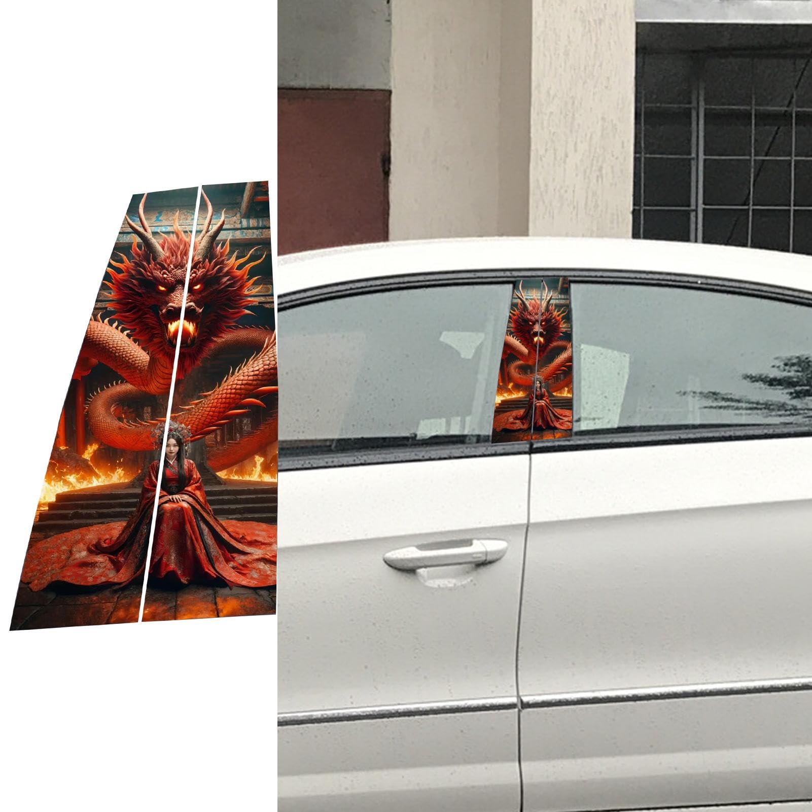 CACHE GARNITURE DE Pilier De Porte En Fibre De Carbone Pour Civic 9??me G??n??ra EUR 20,96