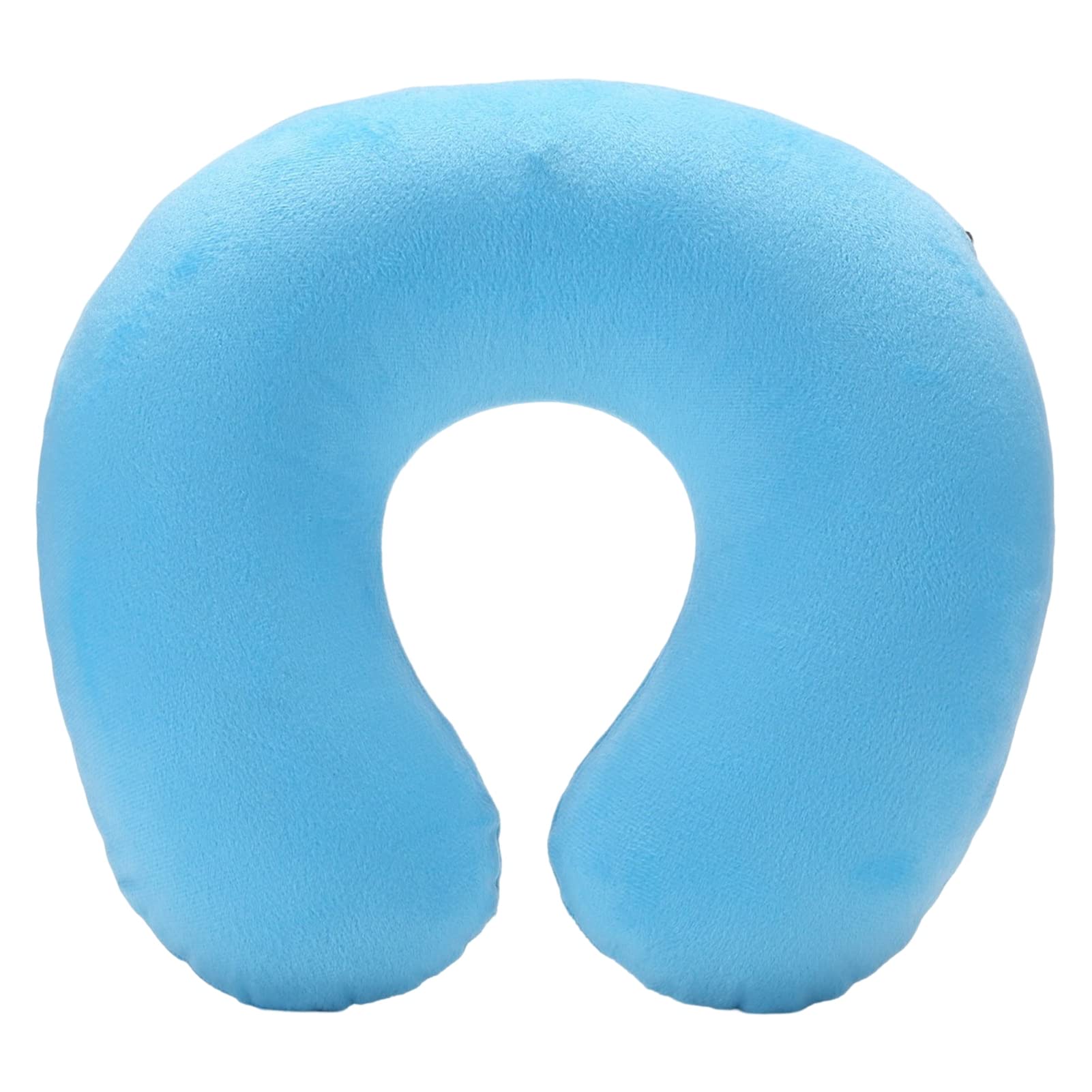 Ulafbwur Sky Blue U-Shaped Travel Pillow Support Neck Neck Pillow Cushion U-Shaped Pillow Practical One Size