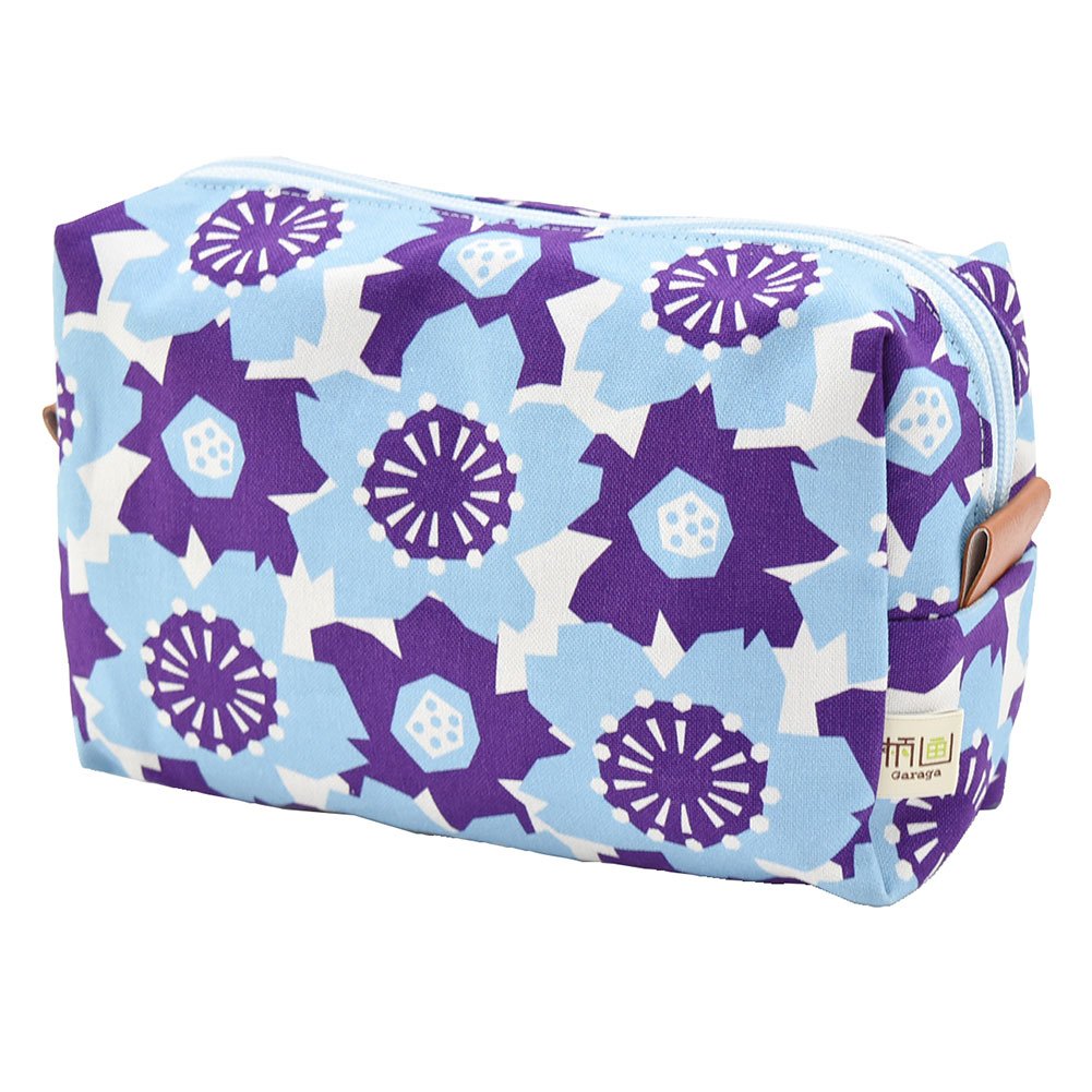 Amazon.co.jp: Nagomiya GU-5 Canvas Pouch, Large Zipper, Kyoto