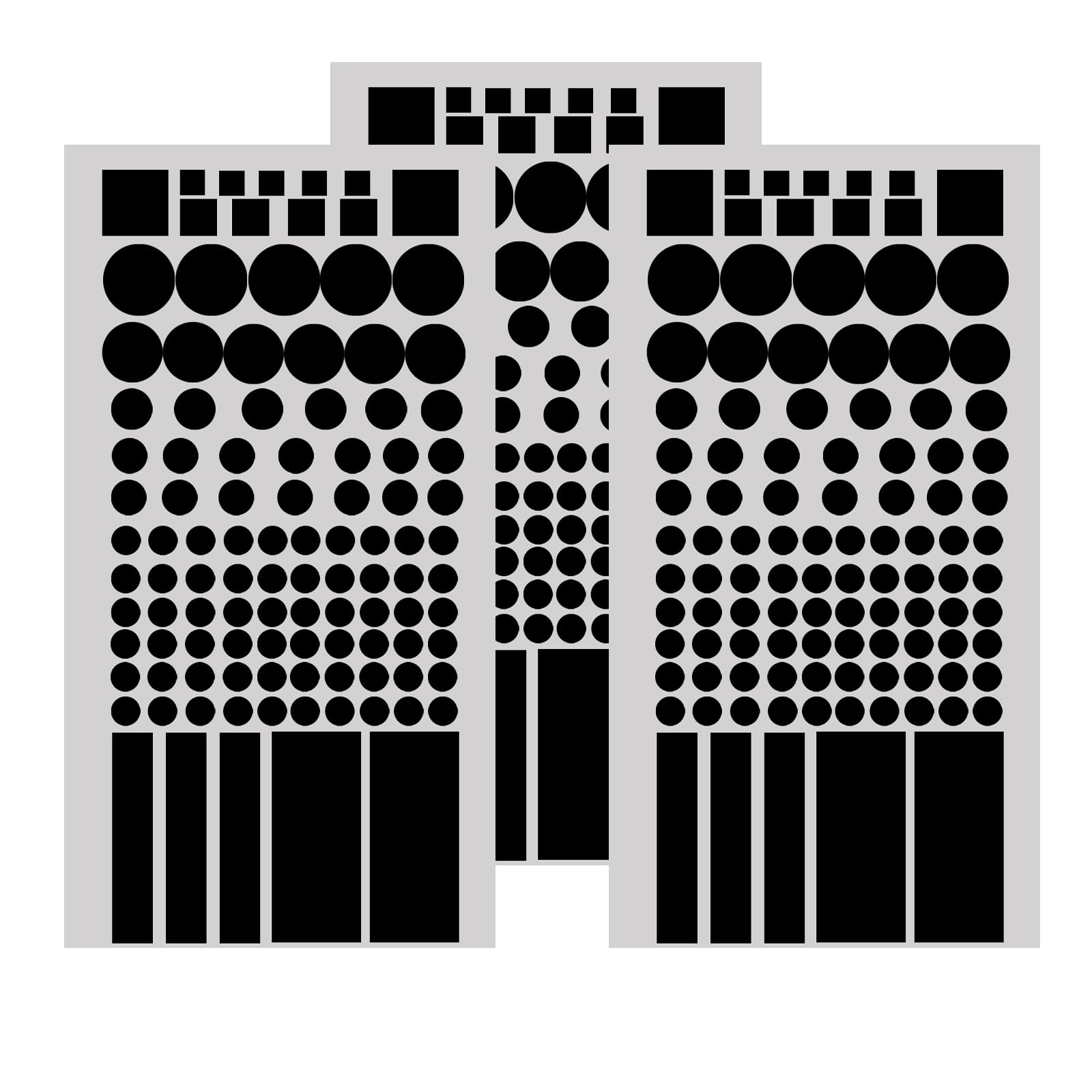 LED Light Blocking Stickers, 3 Sheets, Blackout, Vinyl, Modern Style, Light Stickers