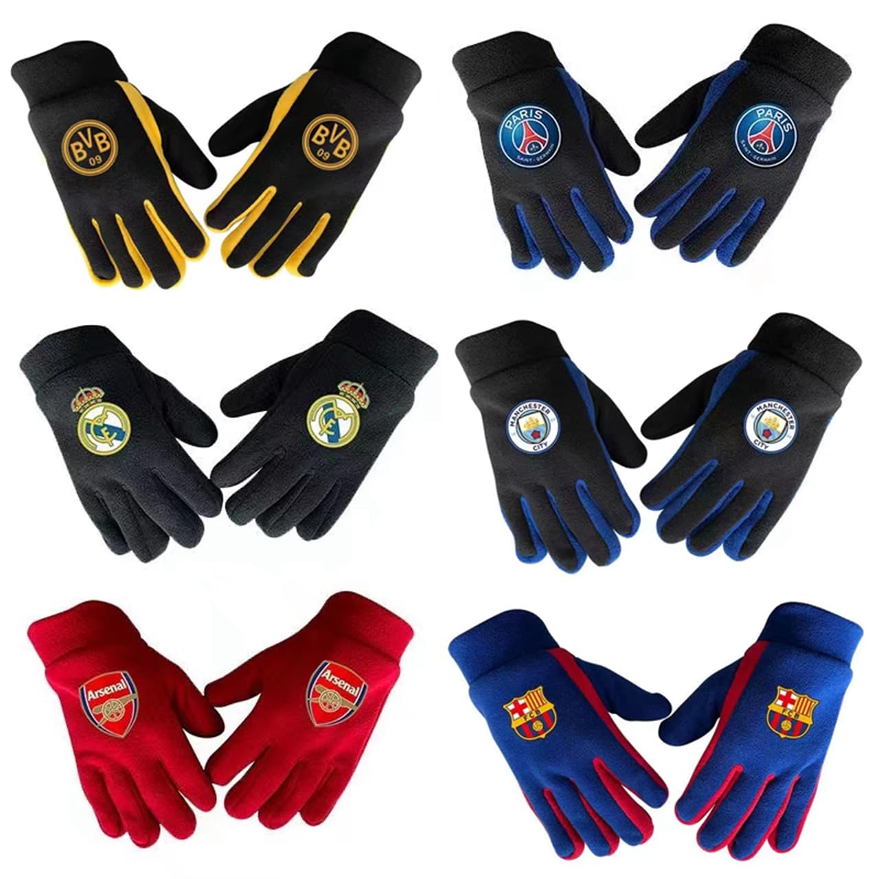 Amazon.co.jp: アーセナル サッカークラブ 手袋 バルセロナ レアル