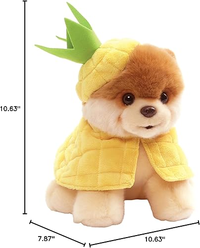 Miniatura 2 de GUND Boo - Disfraz de piña para perro más lindo del mundo, pomerania, 9 pulgadas