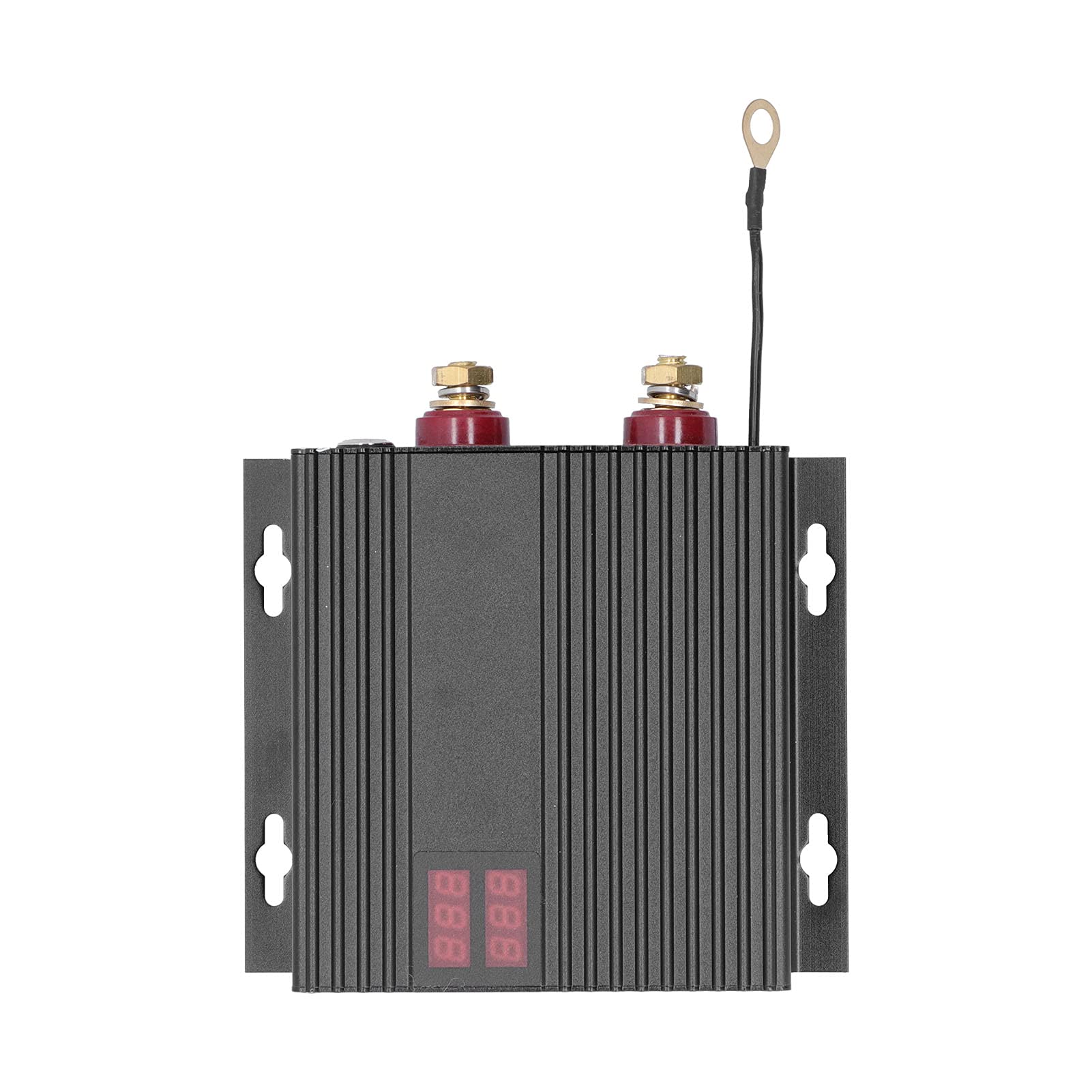 Aislador inteligente de batería dual Relé sensible al voltaje de 250 A, relé de carga dividida automática de 12 V y 24 V con cuerpo de aleación de aluminio para