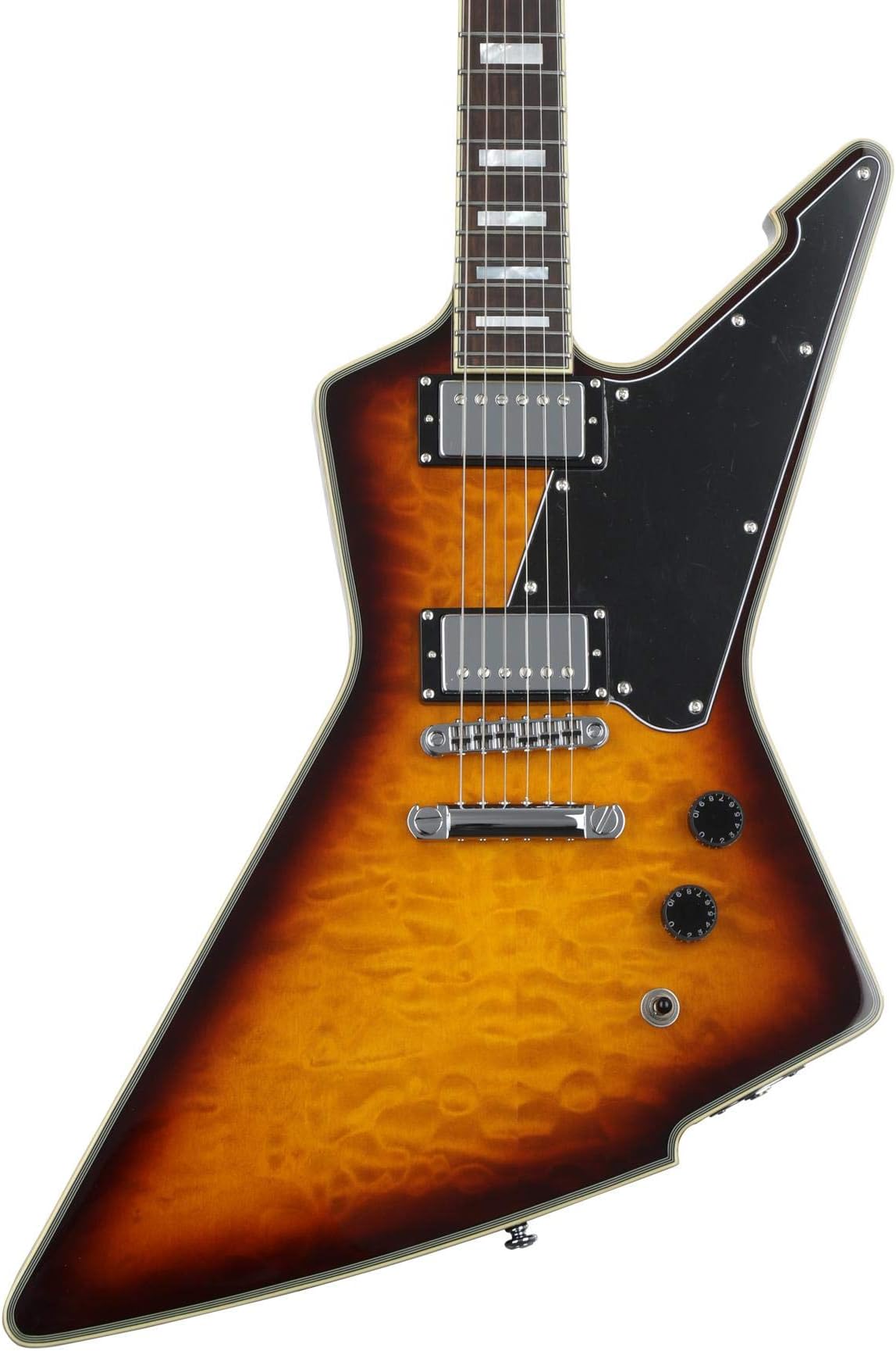 Schecter E-1 Custom Special Edition - Vintage Sunburst