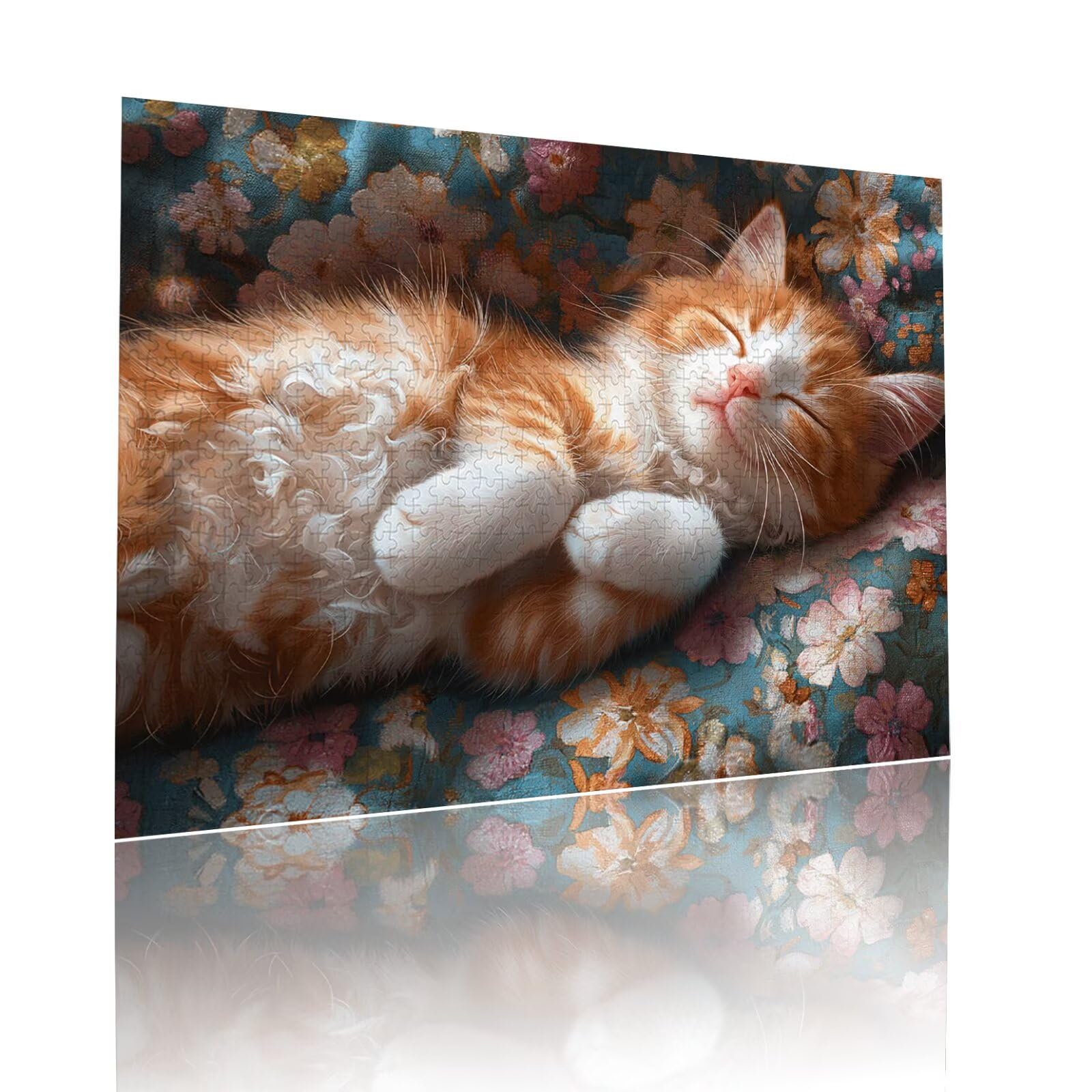 Puzzle Erwachsene 2000 Teile Katze Haustier Educa Jigsaw für Kinder ab 8 Jahren Mädchen Jungen, Erwachsene Impossible Klassische Puzzles Schwer, Anspruchsvoll Spielspaß, Als Geschenke 70x99cm t-634