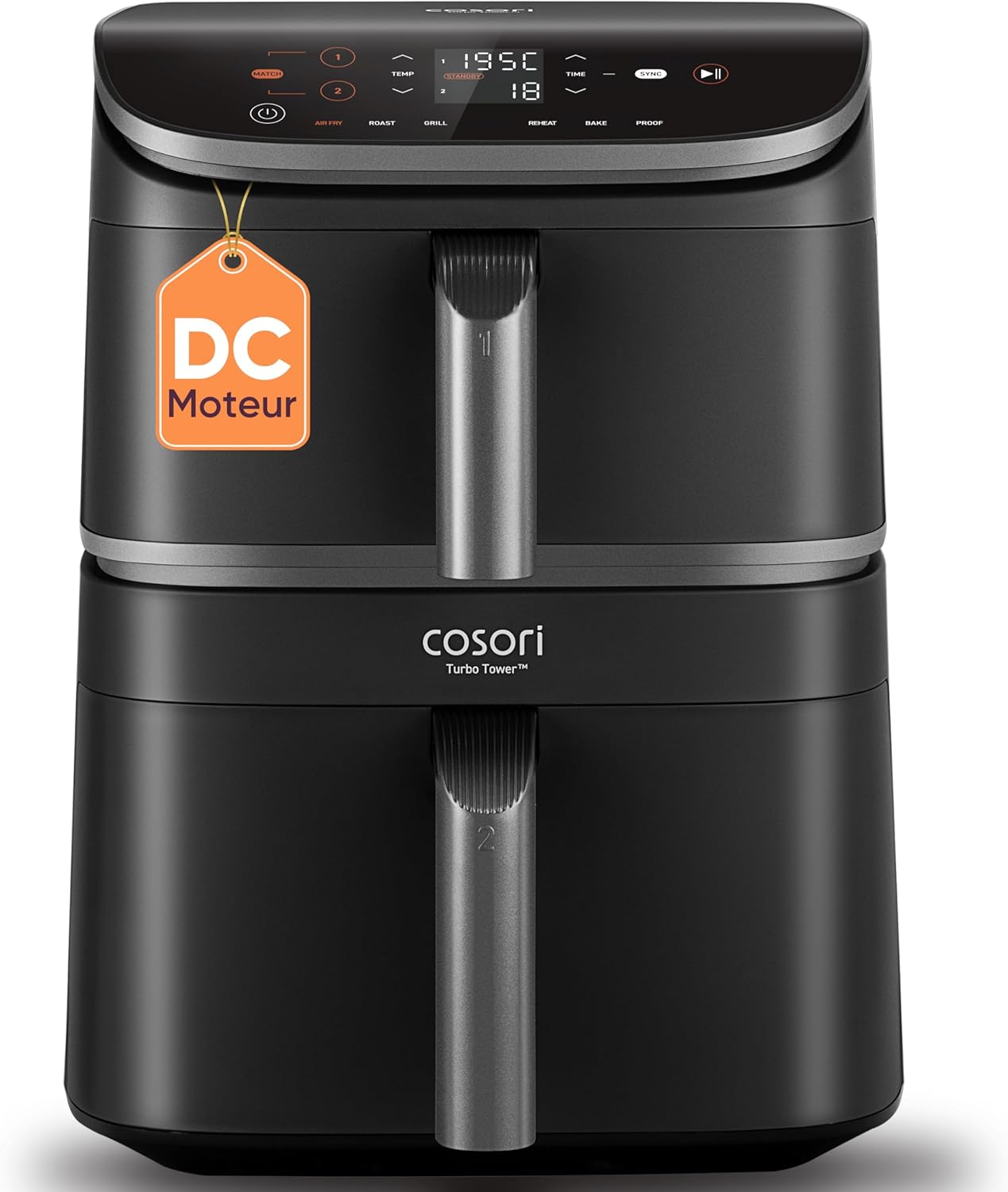 COSORI Turbo Tower Pro 10.8L, Air Fryer Vertical