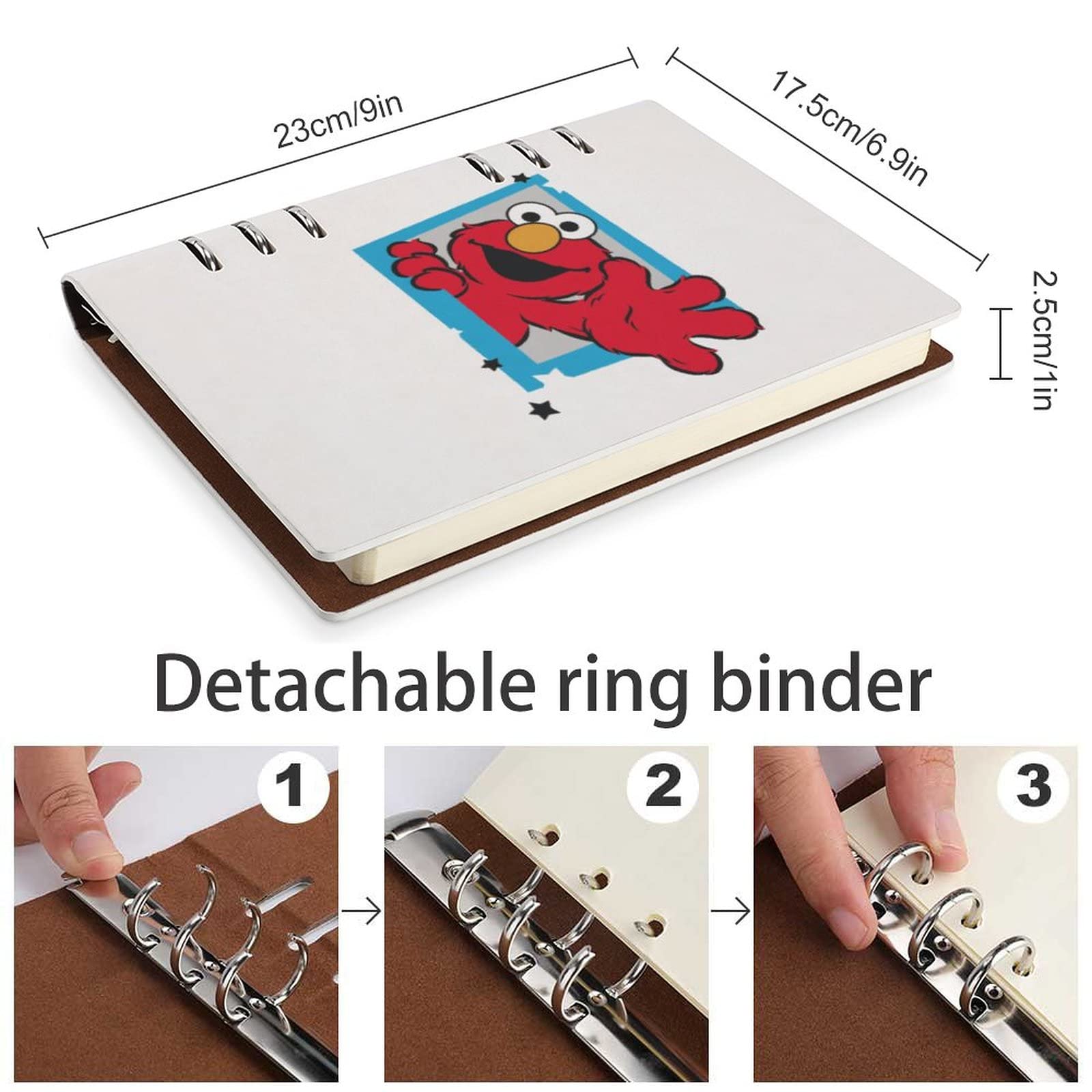 エルモ　ノート Amazon | セサミストリート エルモ ノート ルーズリーフノート