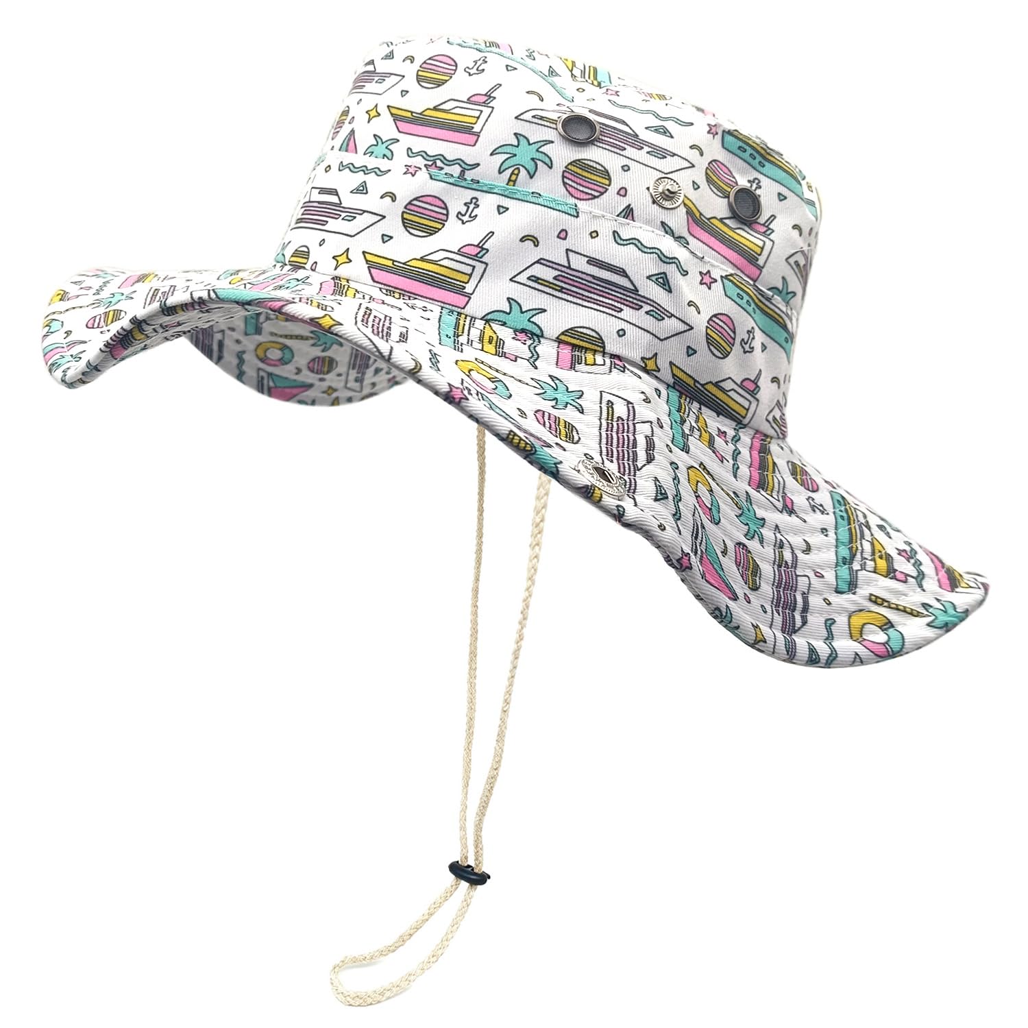 Wide Brim Bucket Hat for Women Girl Men Boy