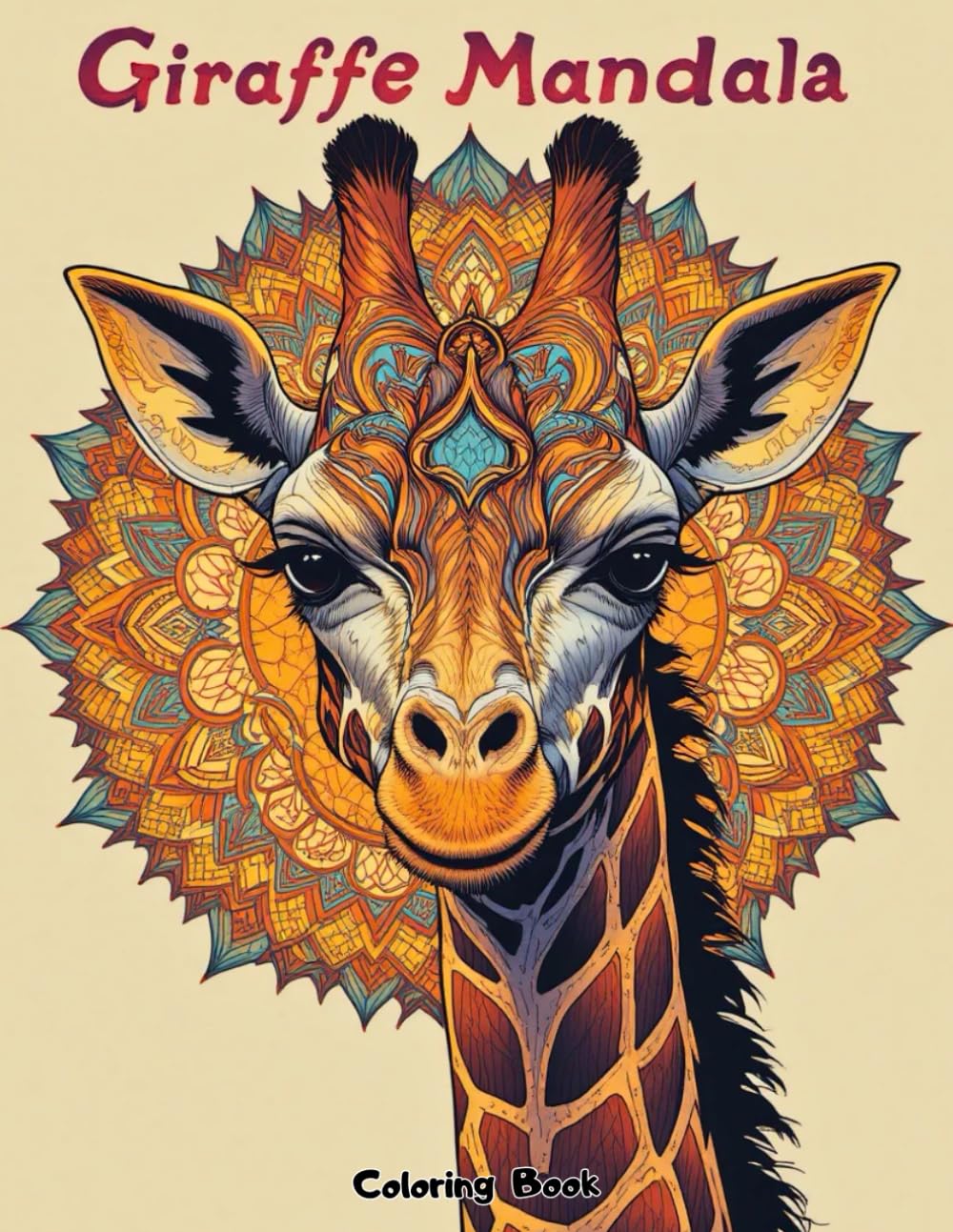 Giraffe Patterns Coloring Book: Detailed Mandala Art Designs for Stress Relief
