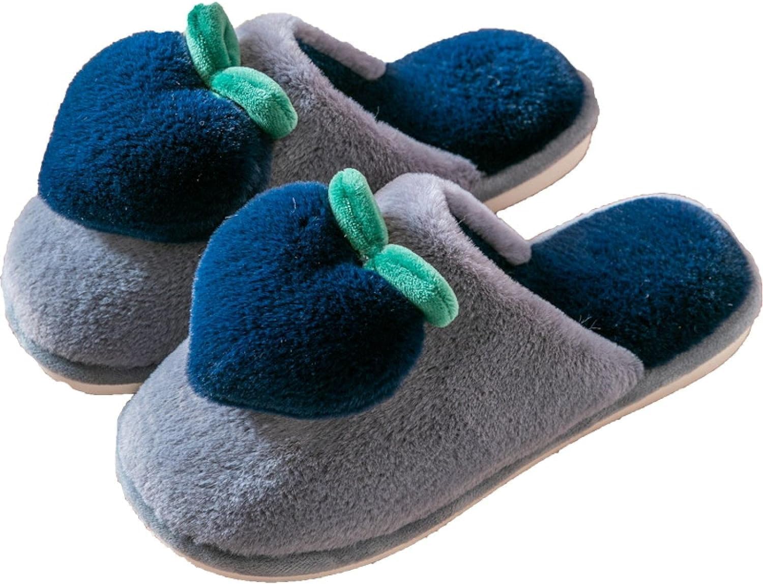 Infispace® Unisex Fruit Theme Warm Indoor Plush Slippers Shoe (Blue, 10) (B0CLH4H2YP) Amazon Price History, Amazon Price Tracker