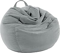 Vista 16 de LPMOERA Funda de Silla Puf de Almacenamiento de Animales de Peluche (Sin Relleno) Para Niños y Adultos. Camas Perezosas para Mascotas Perros/Gatos.