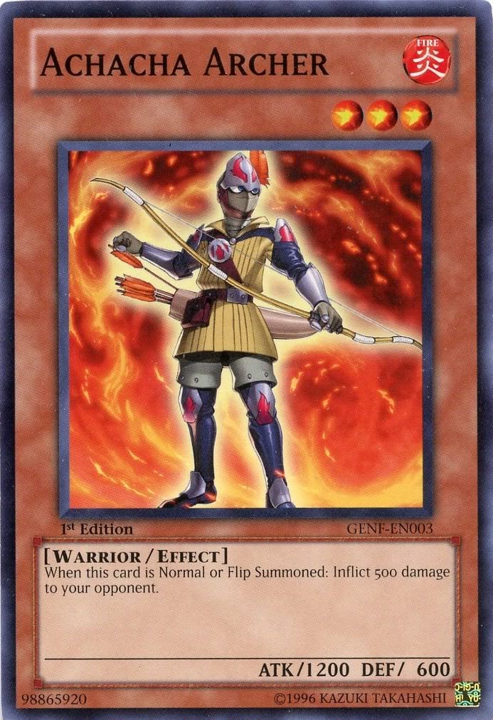 yugioh archer cards Dark Beginning 1 Single Card Common Amazon DB1-EN233 may be 1st or Unlimited Edition Yu-Gi-Oh! Card LEDU-EN012 Amazoness Archer