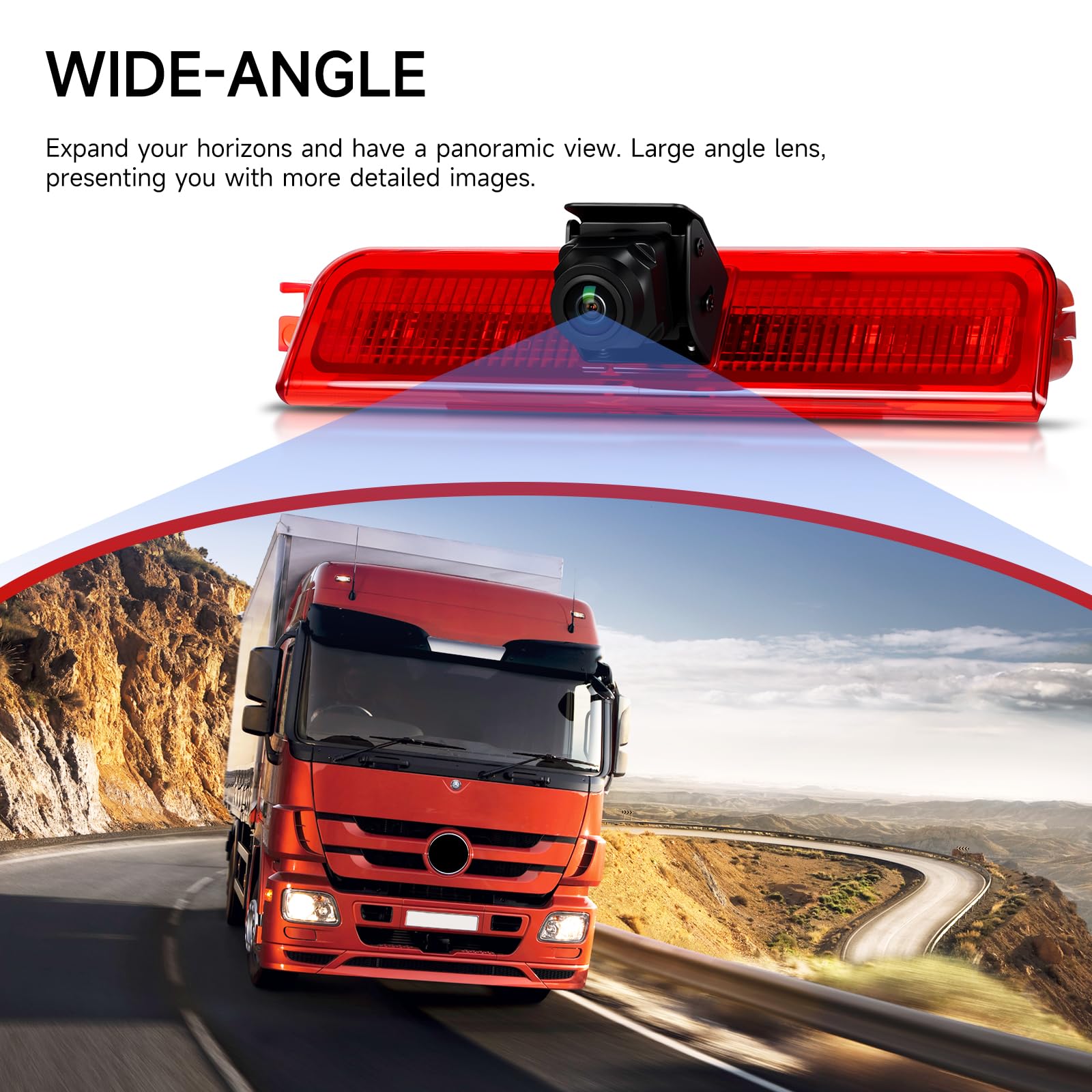 Produktbild von Nachtsicht Kamera Hodozzy Rückfahrkamera Für VW Caddy 2003-2015 - IP67 Wasserdicht 720P HD Auto Kamera System