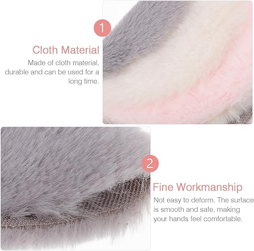 Miniatura 5 de 3 piezas Miniture House Furniture - Alfombras redondas, alfombra de casa de muñecas, alfombra de suelo, alfombra de mini alfombra redonda, alfombra