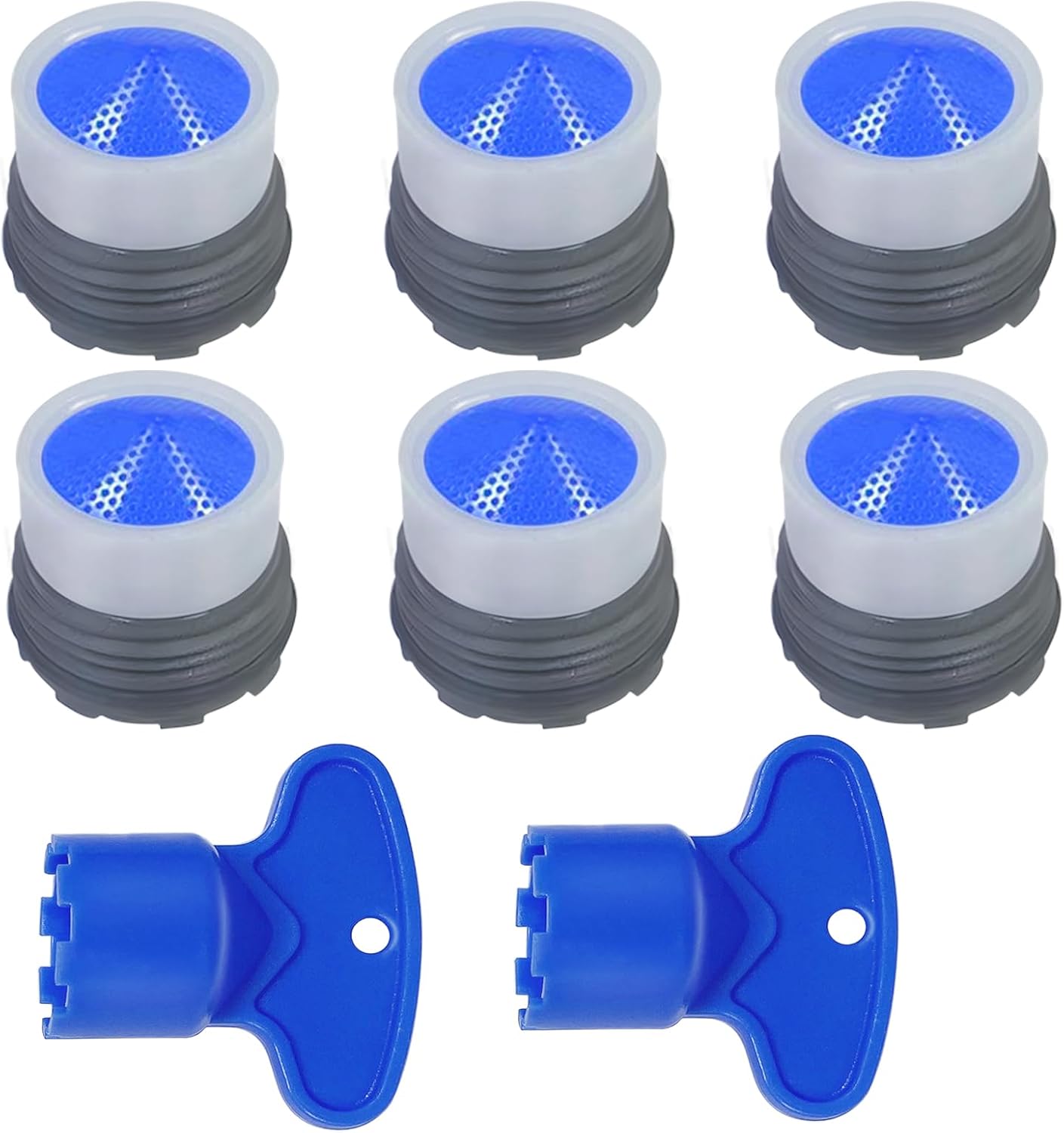 BAISASY 6 Pcs Faucet Aerator, M16.5 Faucet Flter Restrictor