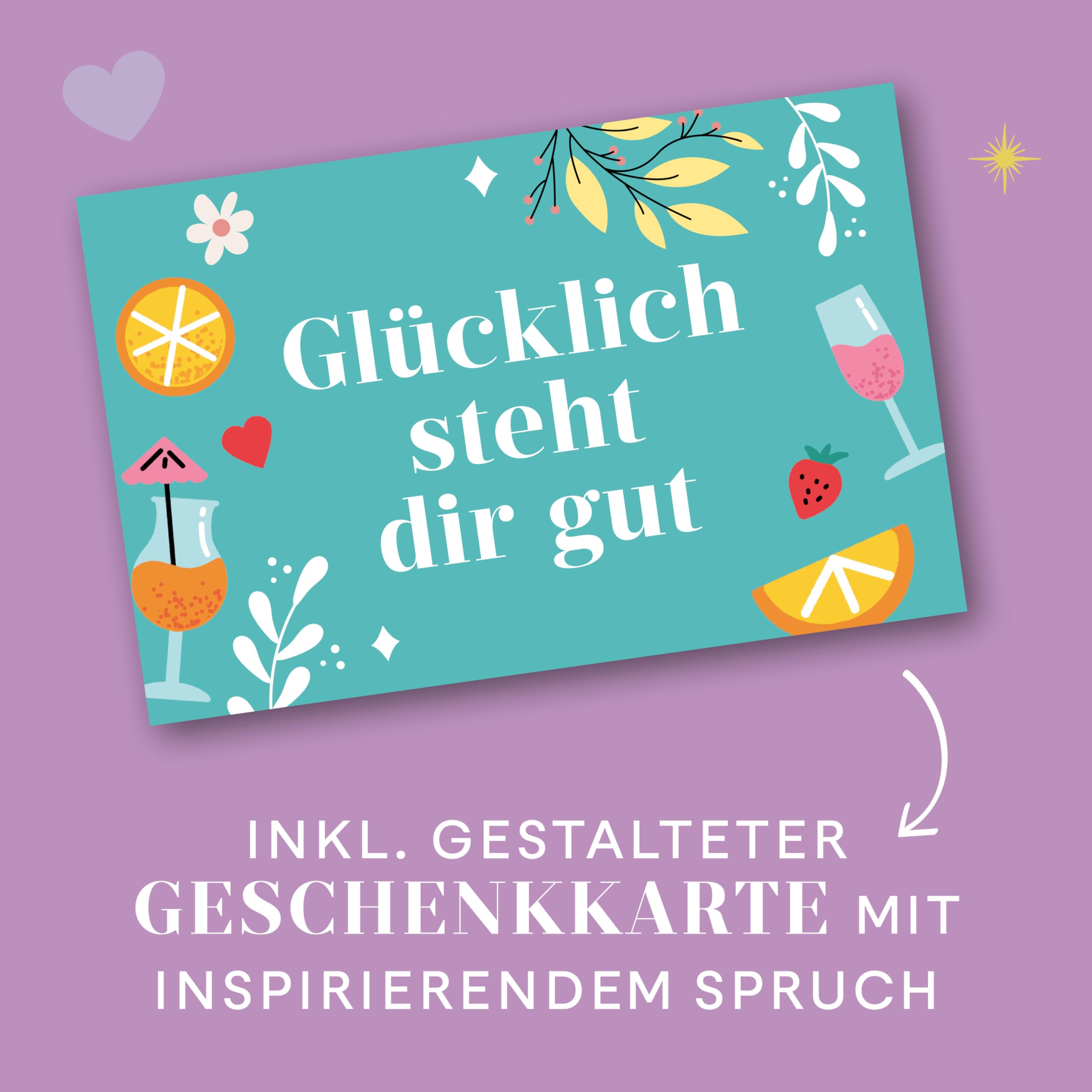 Follow your Feelings - Make your bracelet - Schmuckset Happy VE, 10 Ex.: Anleitung und Material für ein Armband. Mit gestalteter Geschenkkarte