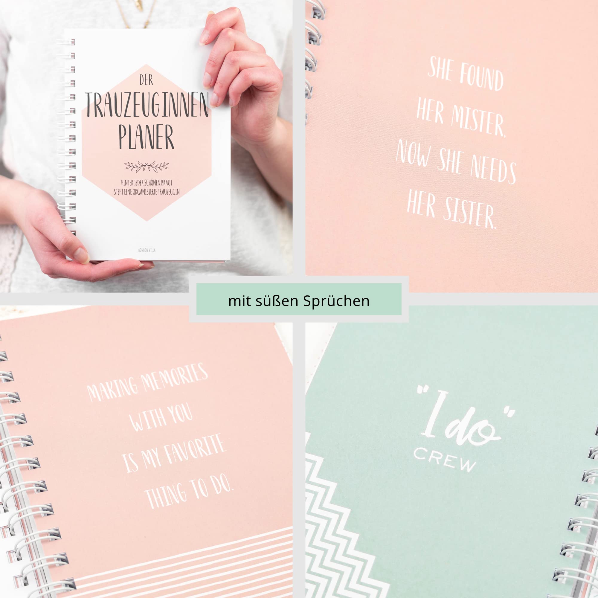 Trauzeugin Planer, Trauzeugin Geschenk, Der Planer für die Trauzeugin, Trauzeugin fragen - Willst du meine Trauzeugin sein, Hochzeit, Ringbuch