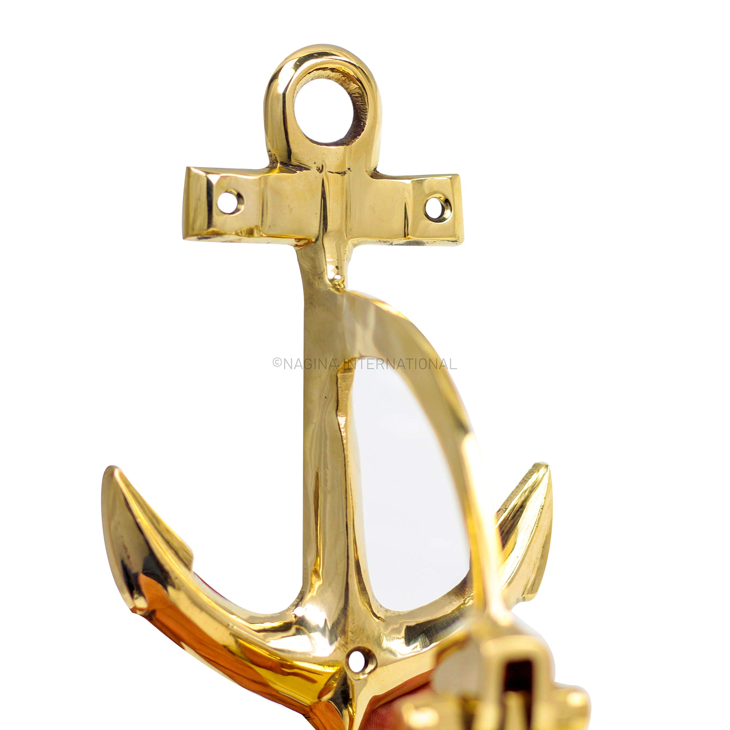 Amazon.co.jp: 6インチ 真鍮壁アンカーベル - 航海の装飾 プレミアム