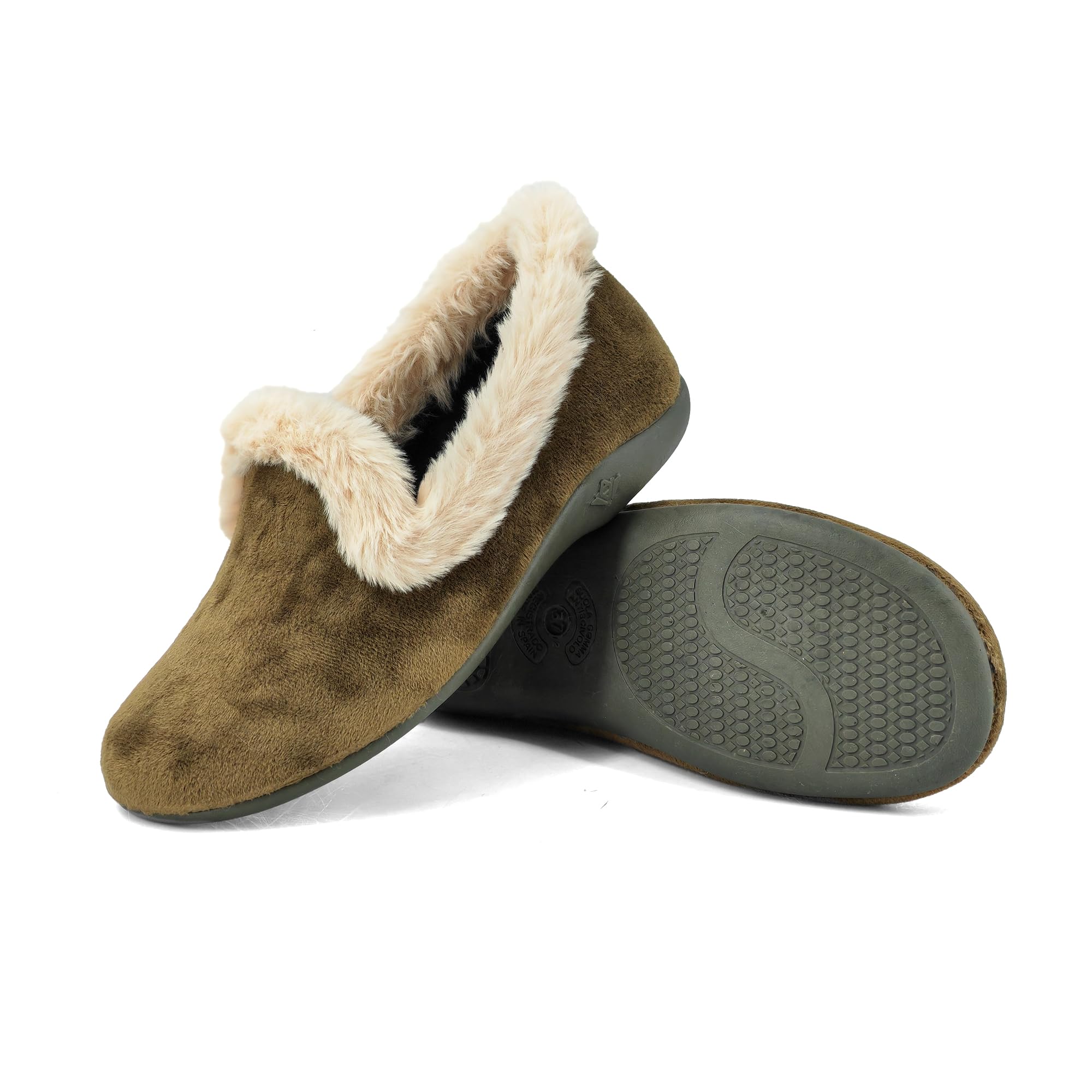 JOMIX Pantofole Donna Invernali Chiuse Ciabatte Ballerine Calde da Casa