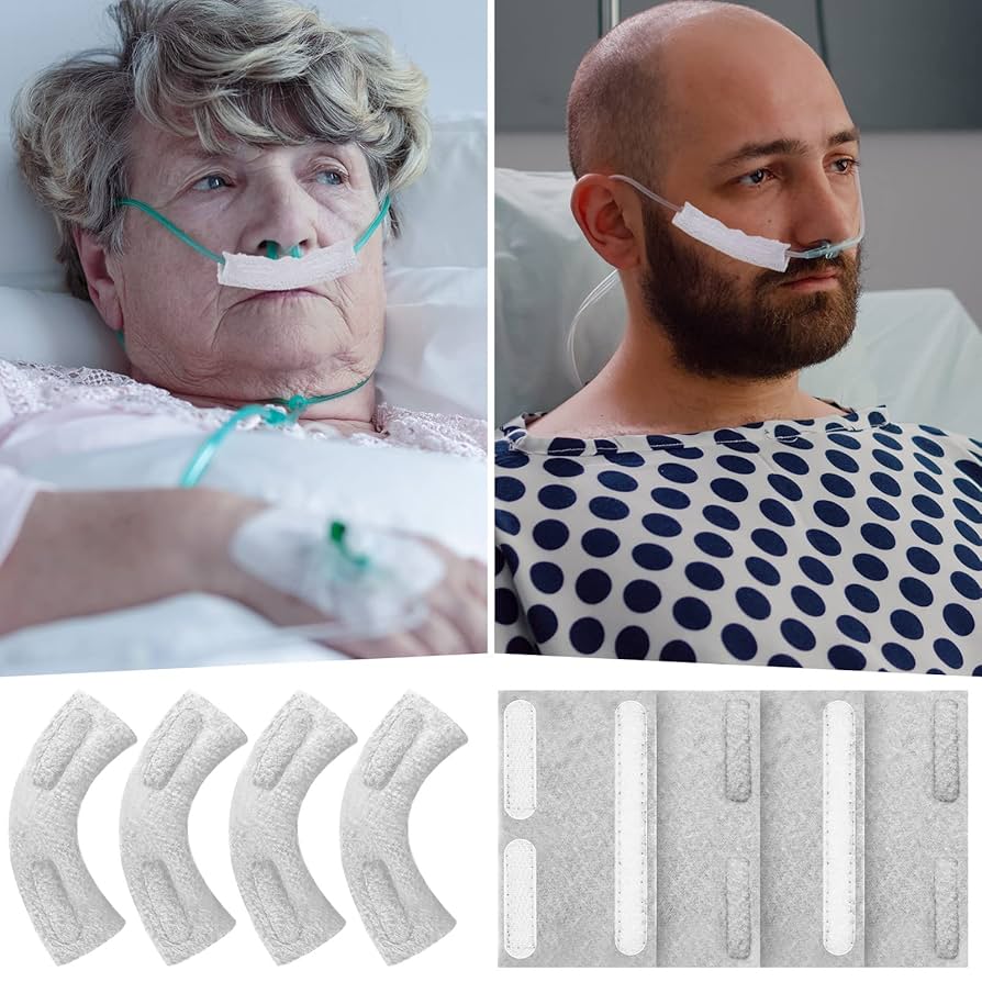 ANAKA】ちょうちょ型カニューレバンド、ゴムバンド人工鼻カバー