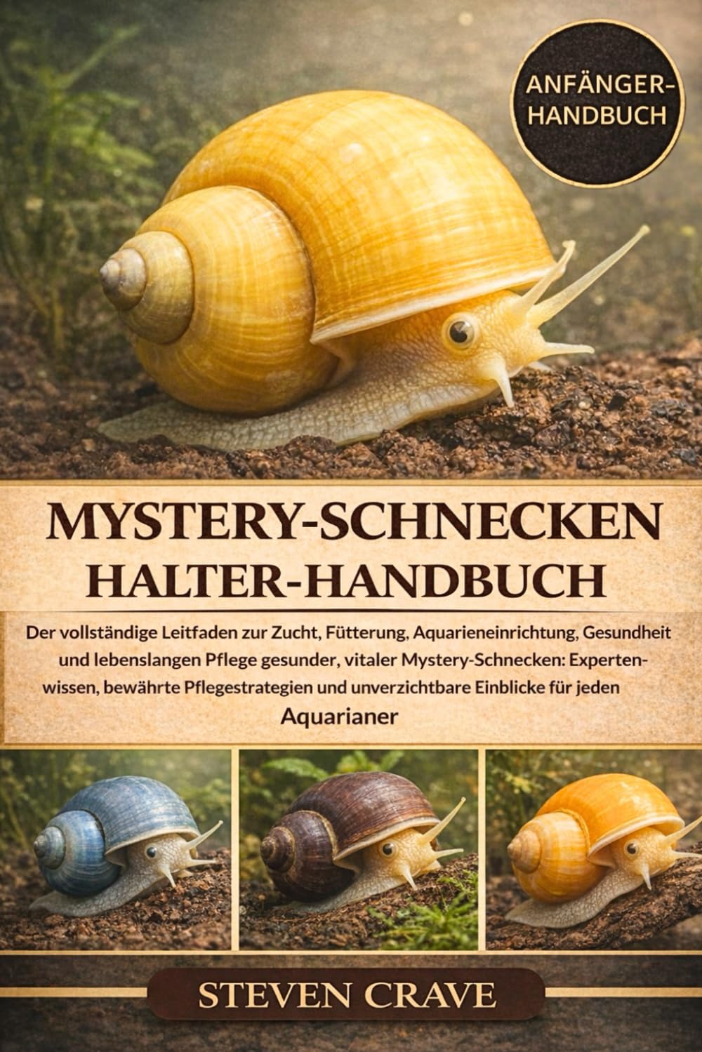 MYSTERY-SCHNECKEN-HALTER-HANDBUCH: Der vollständige Leitfaden zur Zucht, Fütterung, Aquarieneinrichtung, Gesundheit und lebenslangen Pflege gesunder, ... Expertenwissen, bewährte Pflegestrategien