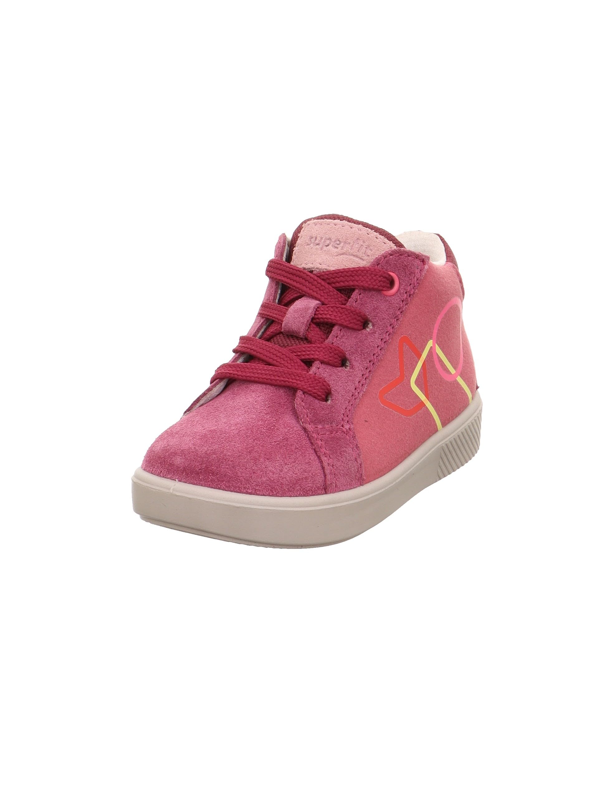 Superfit Girls' Supies Trainers, Pink 5500, 7.5 UK Child