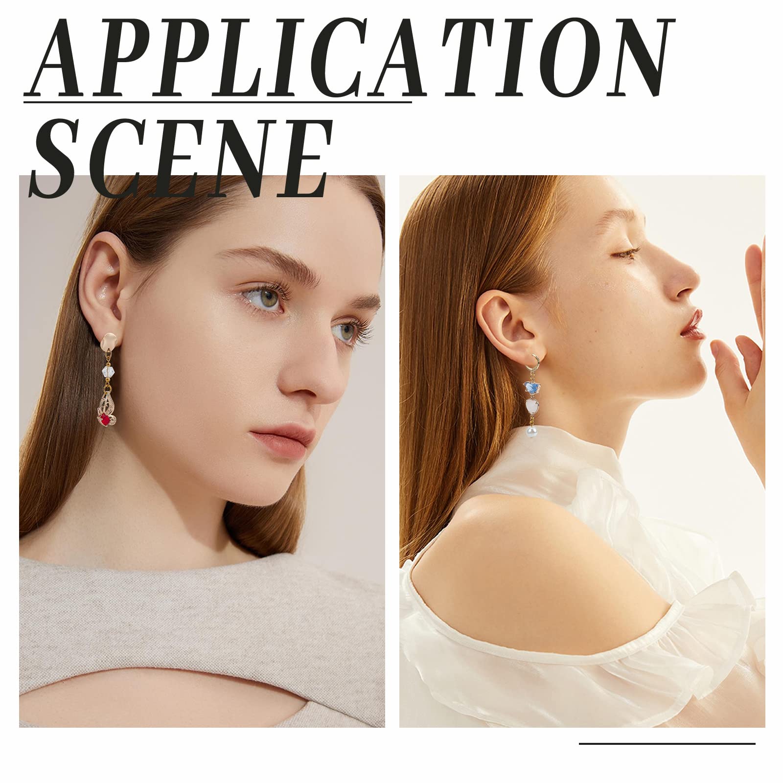 Pendenti Perla Rosa Orecchini Pendenti A Goccia Con Perla - Gancio - Foto 10