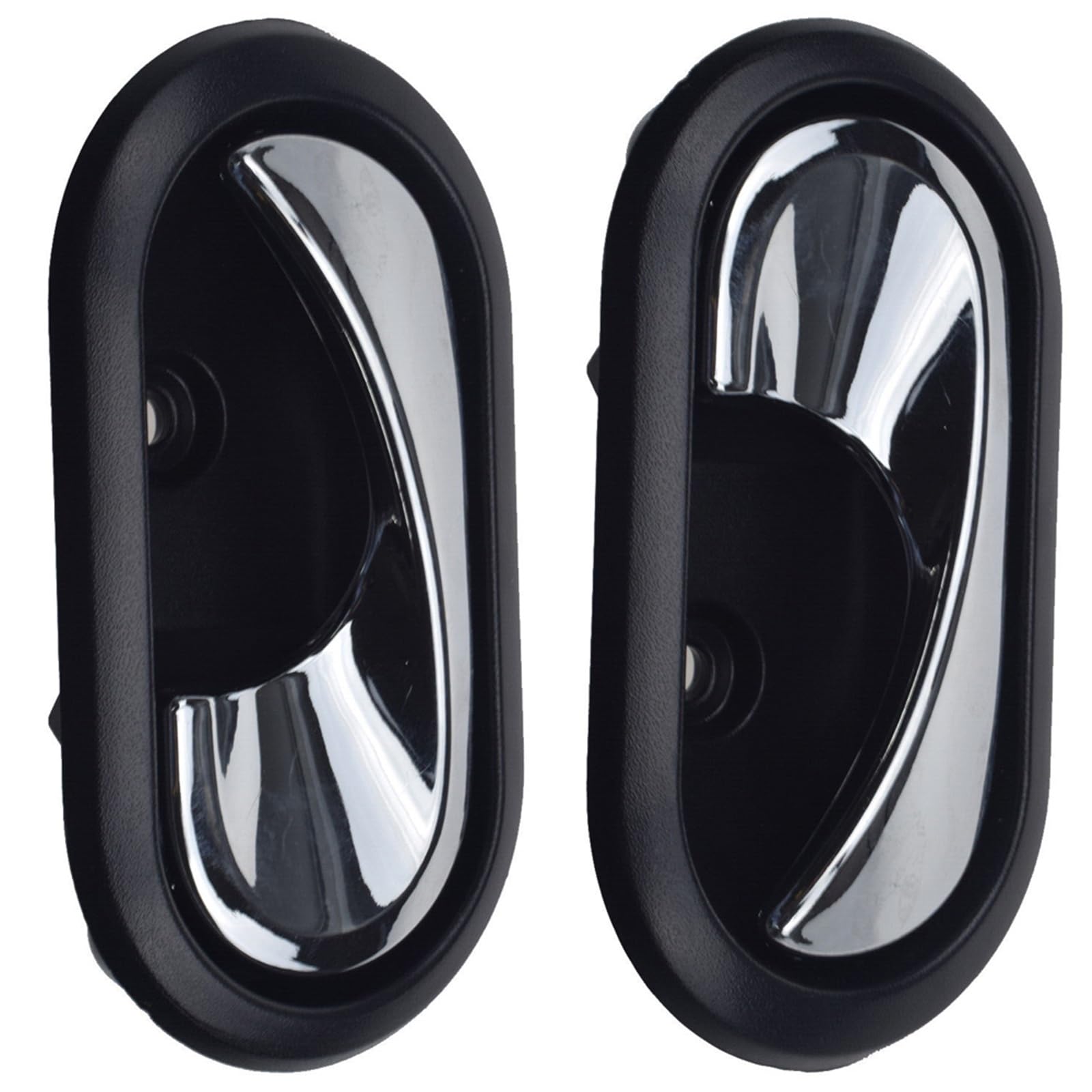 POQWERIQ Car Inside Door Pull Handle 8200733848 8200733847 for Dacia for Sandero Hatchback 2008 2009 2010 2011 2012 2013 2014 2015 2016