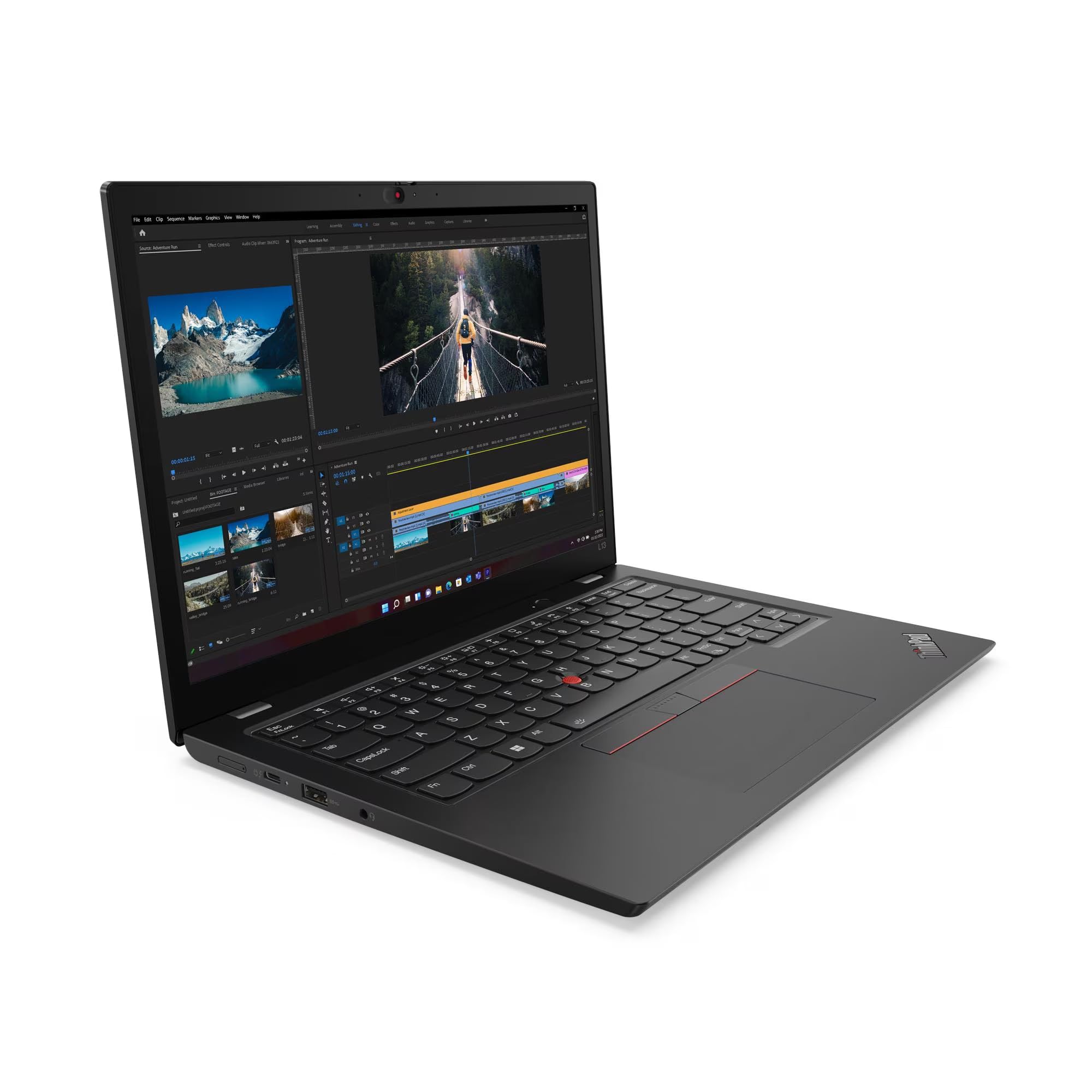 Lenovo ThinkPad L13 Gen 4 Touchscreen Business Laptop, 13