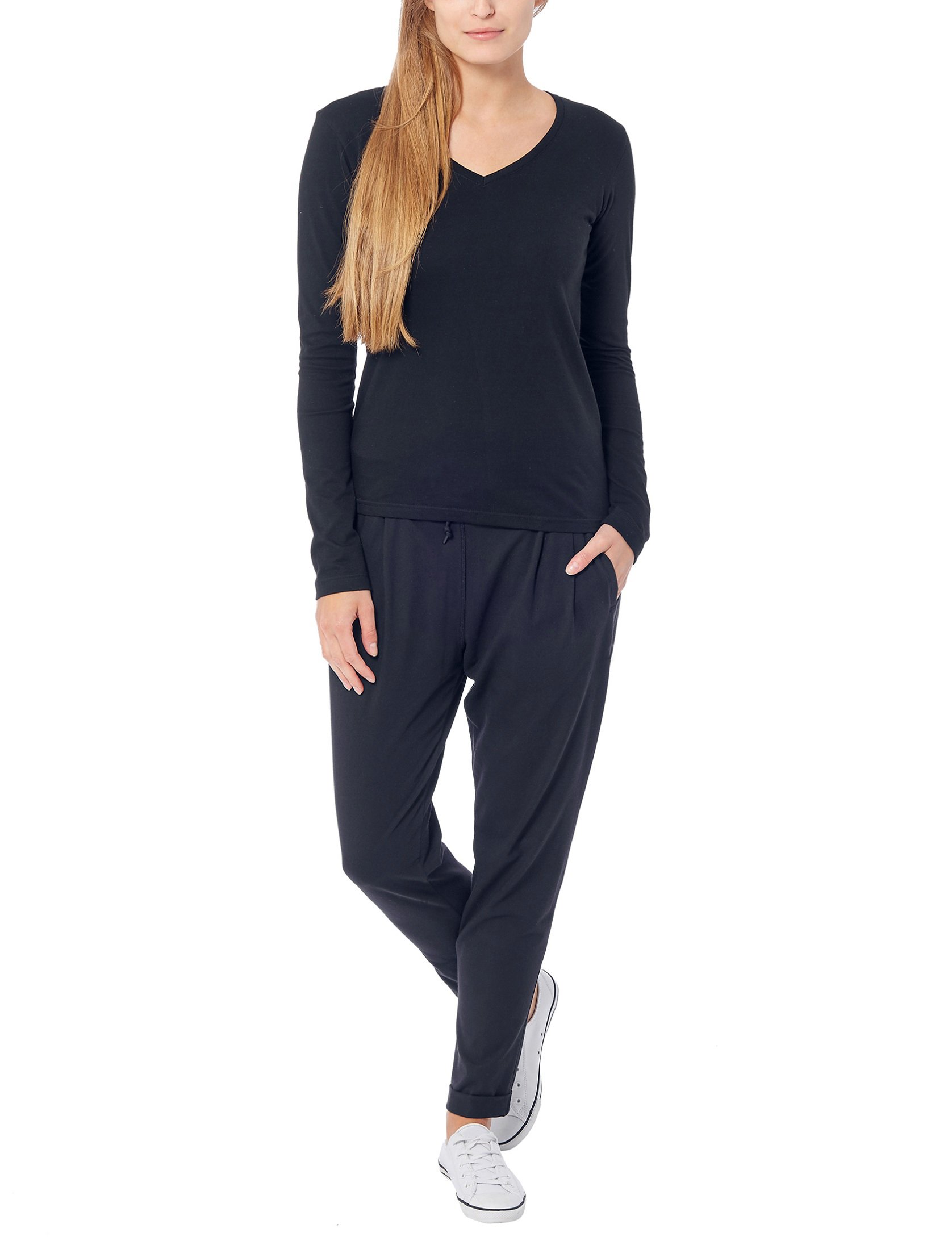 berydale Maglietta a Maniche Lunghe (Pacco da 3) Donna