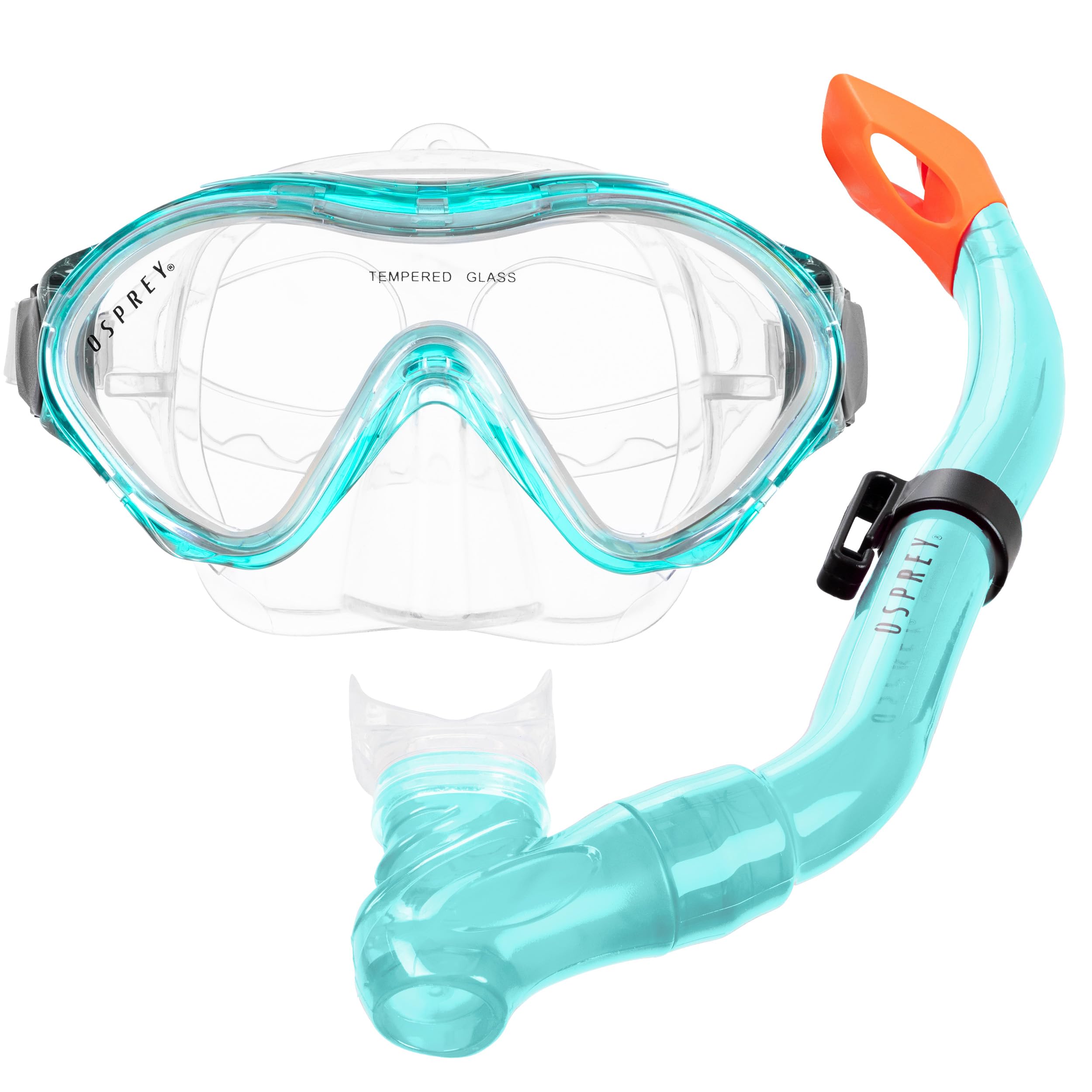 Osprey Junior Snorkel Set for Kids with Mask & Semi-Dry Snorkel