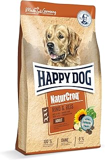 Happy Dog 60519 NaturCroq Beef & Rice Dry Food with Local Herbs for Adult Dogs 4 kg Content product image