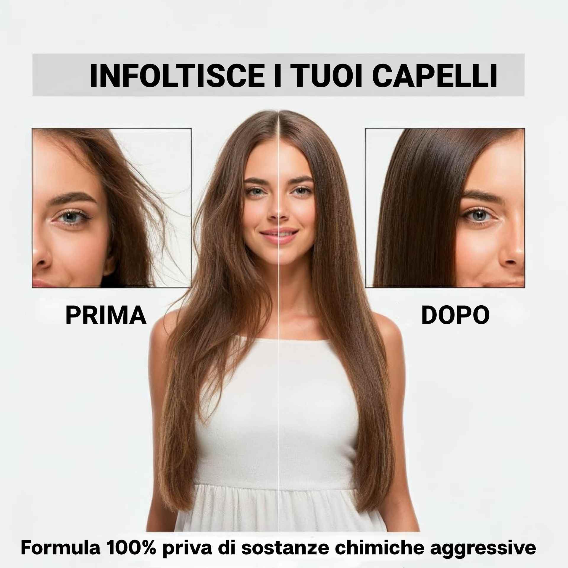 Balsamo con Biotina per i Capelli, Collagene, Olio di Argan, Jojoba e Macadamia più 18 Vitamine per i Capelli | Previene e aiuta a ridurre la caduta. XXL 400ml
