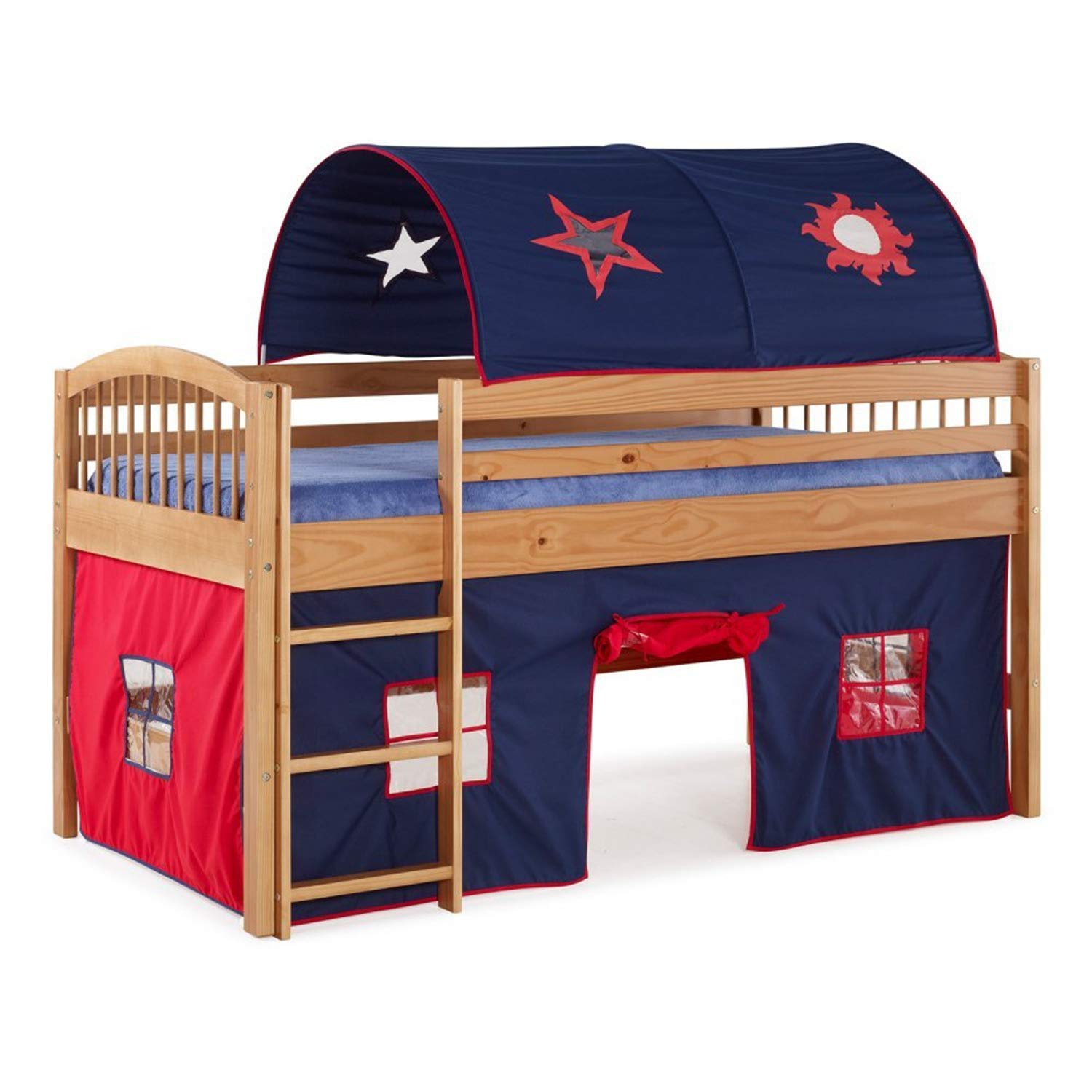 junior loft bed tent