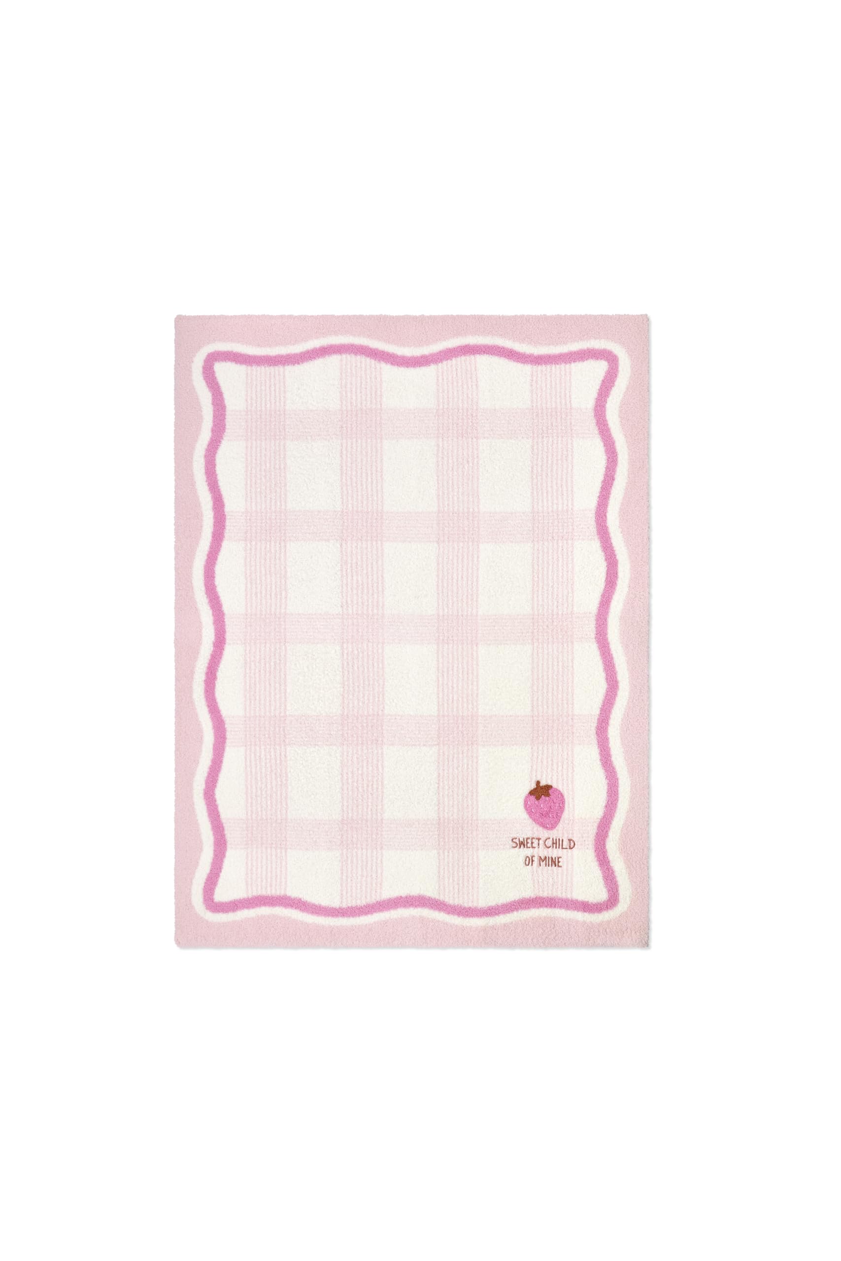 Amazon.com: Barefoot Dreams® CozyChic® Strawberry Stroller Blanket