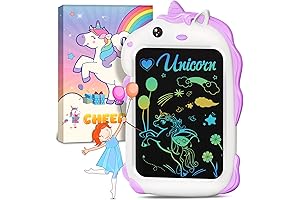 CHEERFUN Unicorn Toys for Girls - LCD Light Drawing Tablet for Kids...